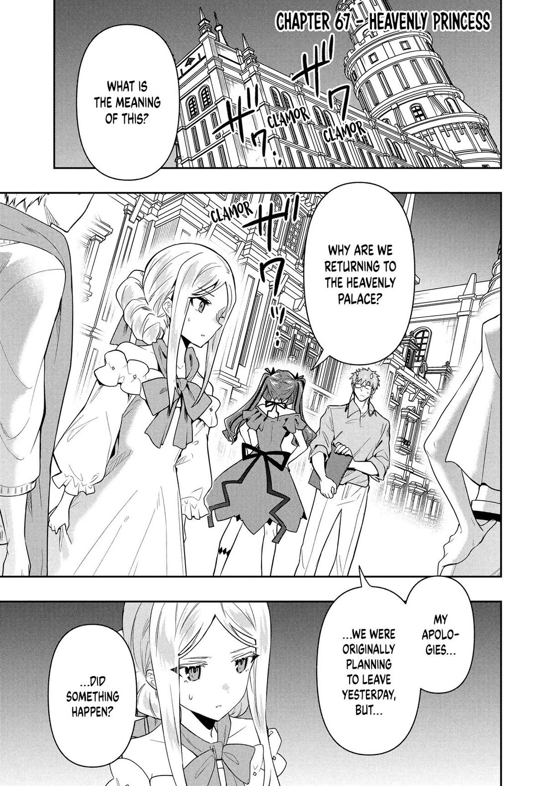 Rokuhime wa Kami Goe ni Koi ni Suru chapter 67 page 1