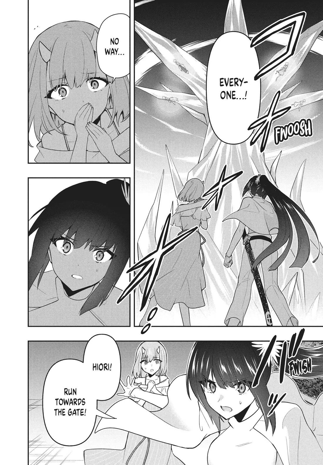 Rokuhime wa Kami Goe ni Koi ni Suru chapter 77 page 18