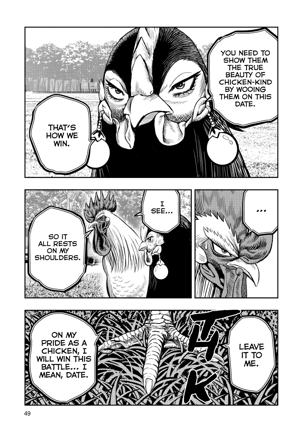 Rooster Fighter chapter 17 page 21