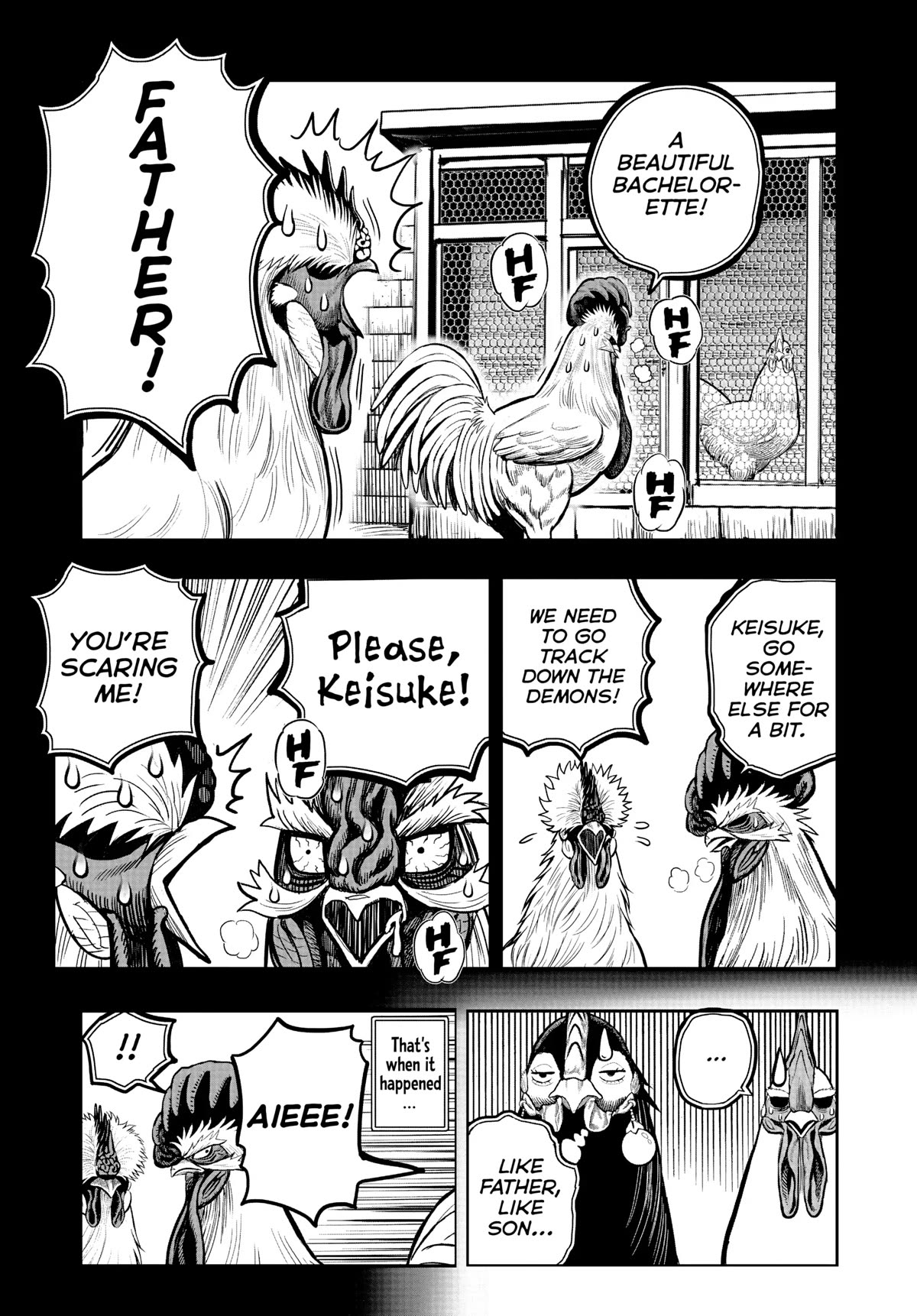 Rooster Fighter chapter 20 page 17