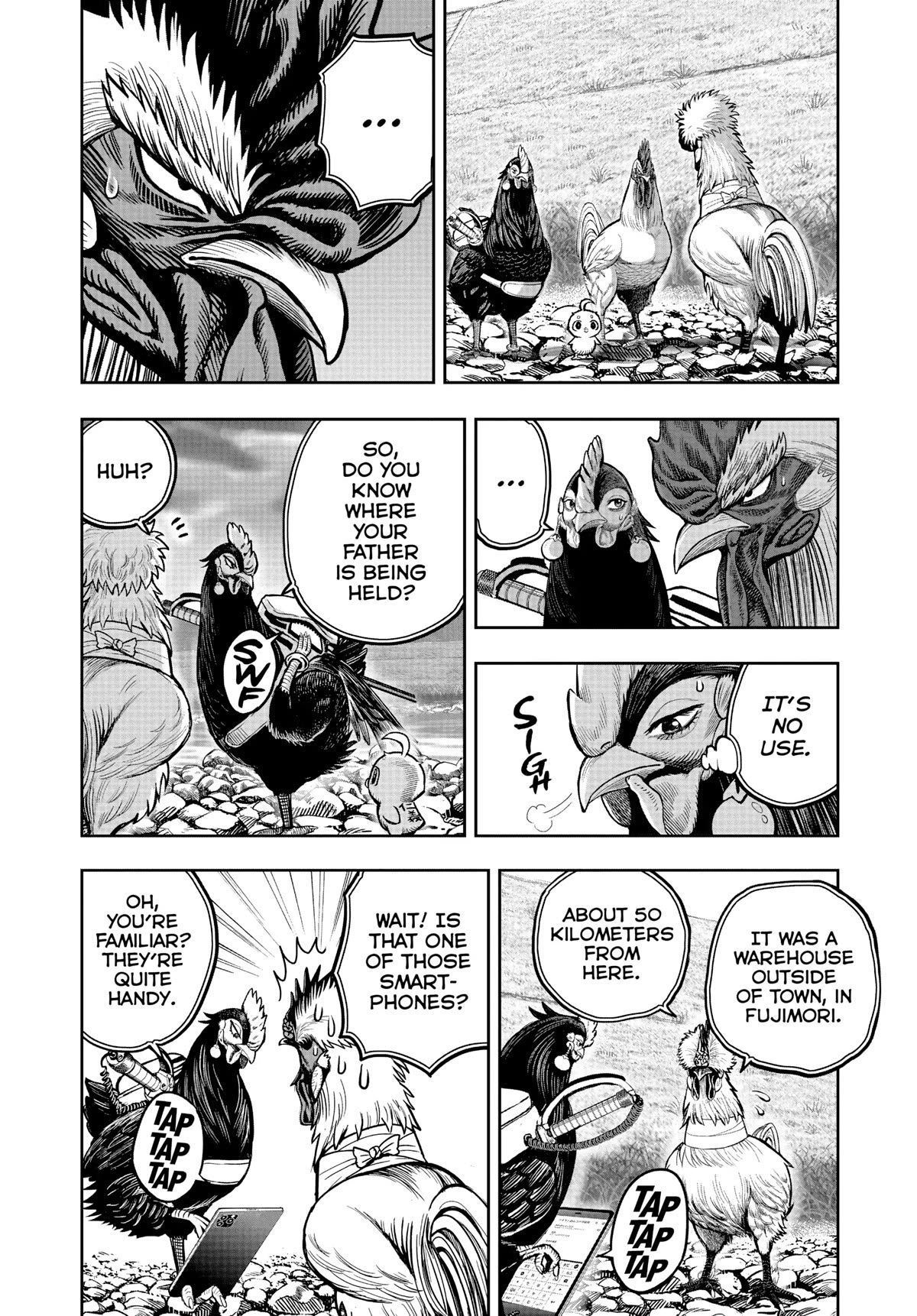 Rooster Fighter chapter 20 page 47