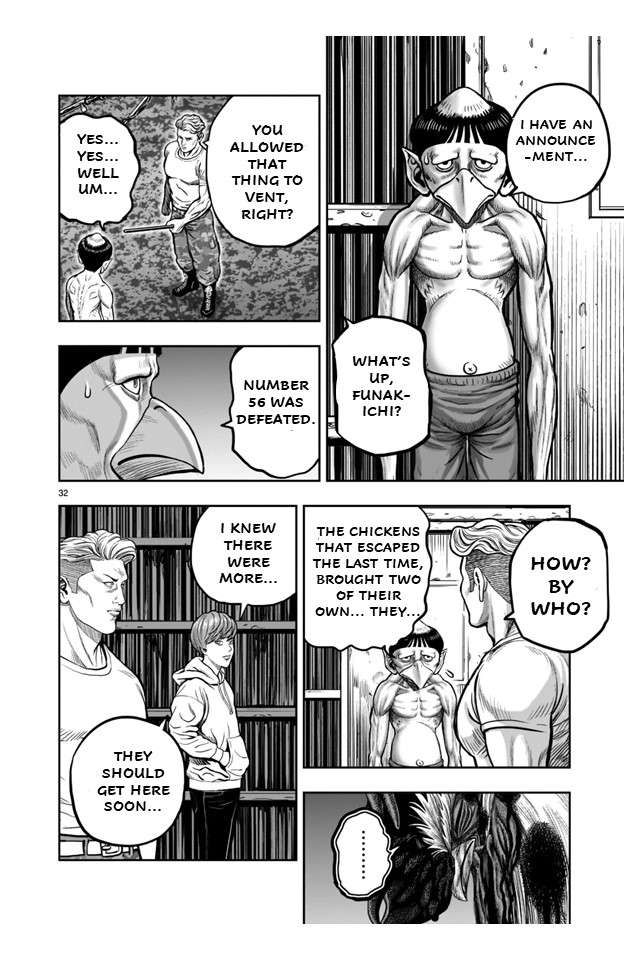 Rooster Fighter chapter 21 page 32