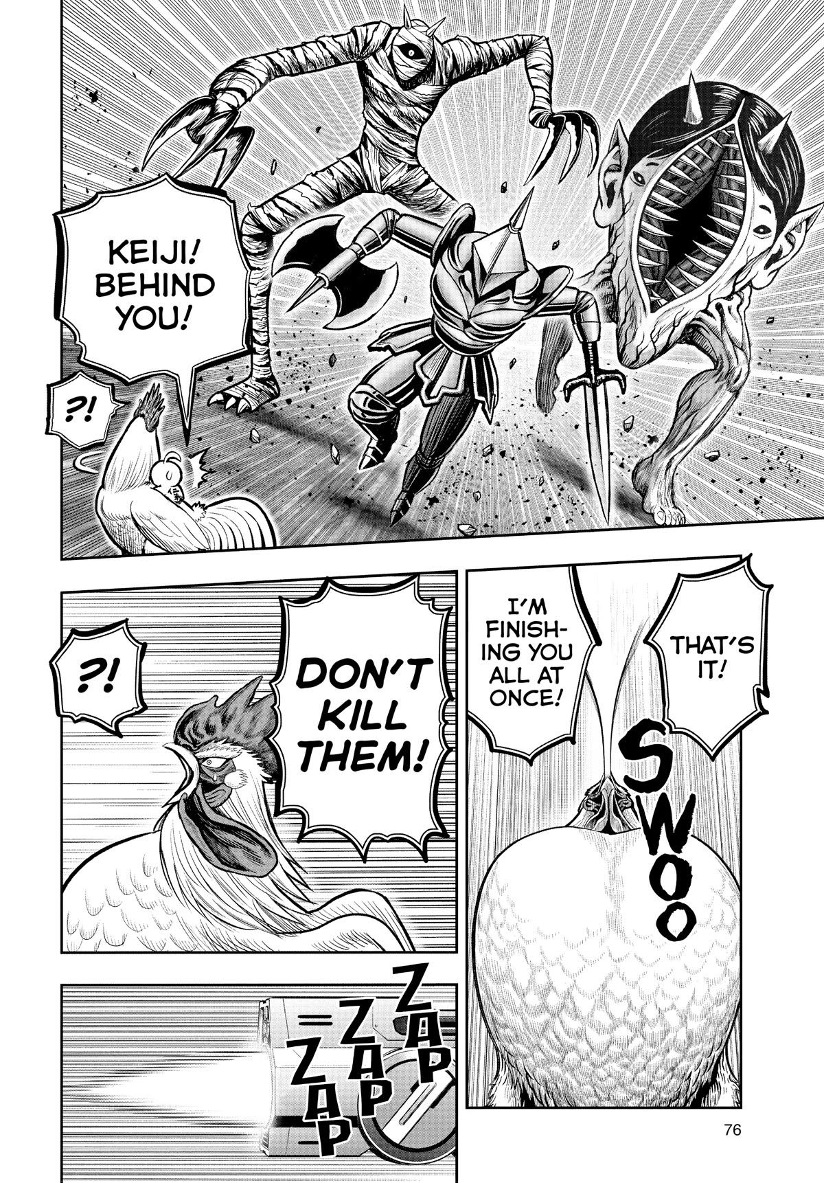Rooster Fighter chapter 22 page 34