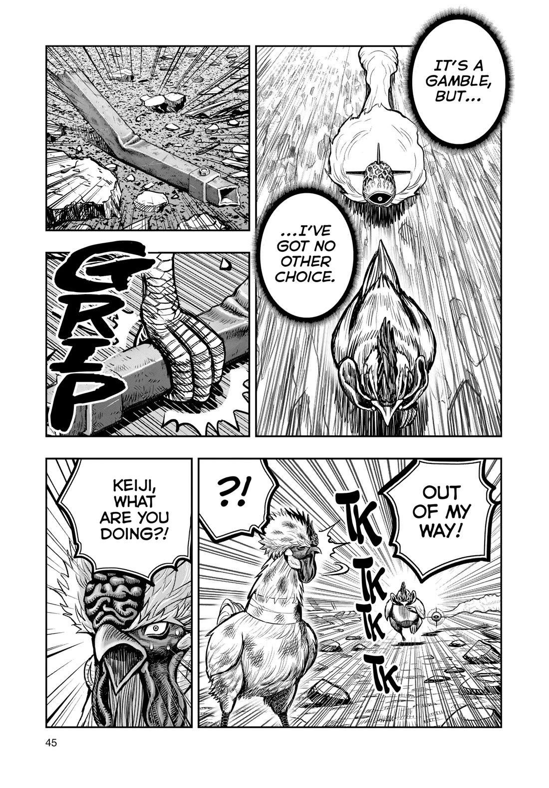 Rooster Fighter chapter 25 page 42