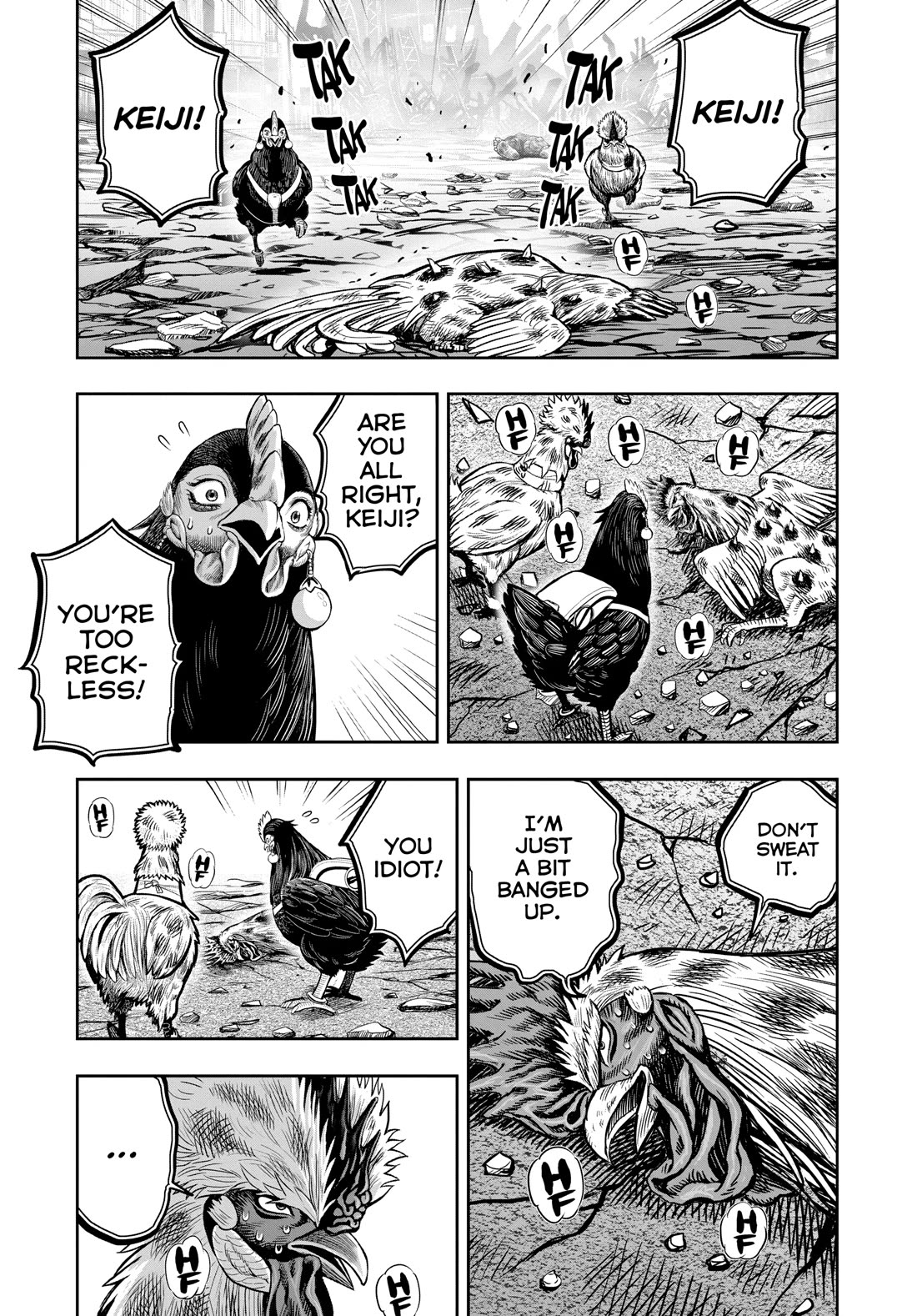 Rooster Fighter chapter 25 page 57