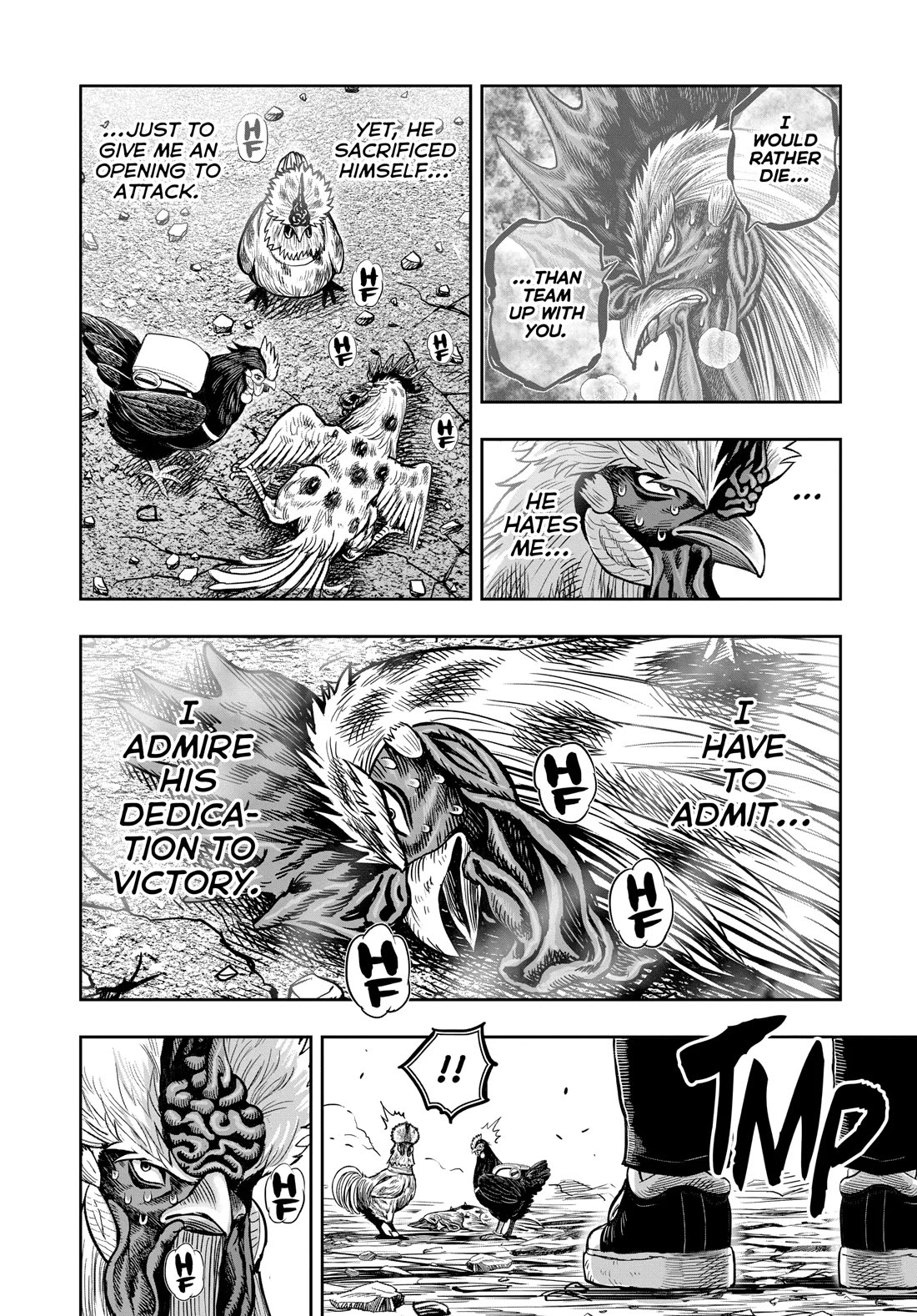 Rooster Fighter chapter 25 page 58
