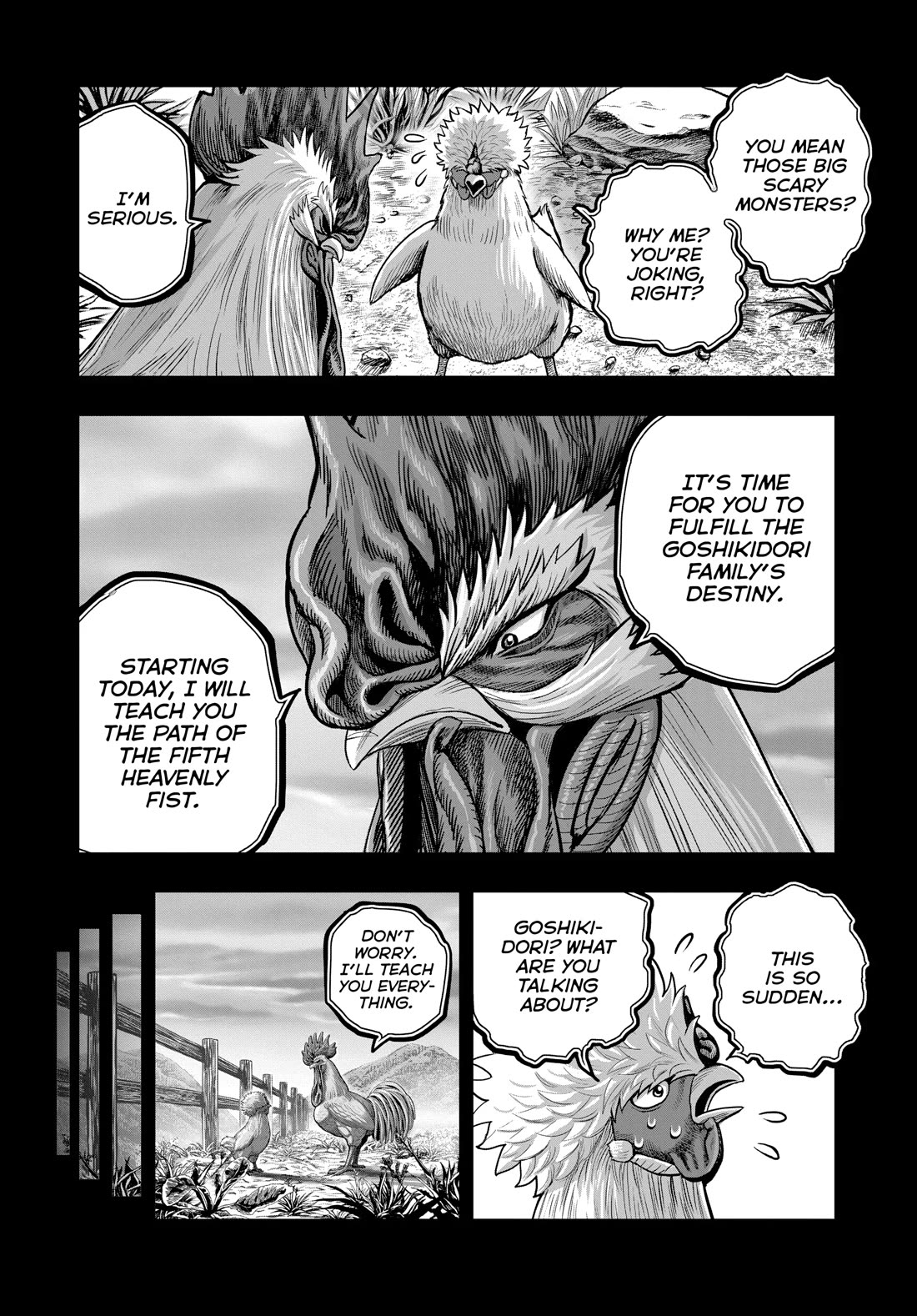 Rooster Fighter chapter 27 page 10