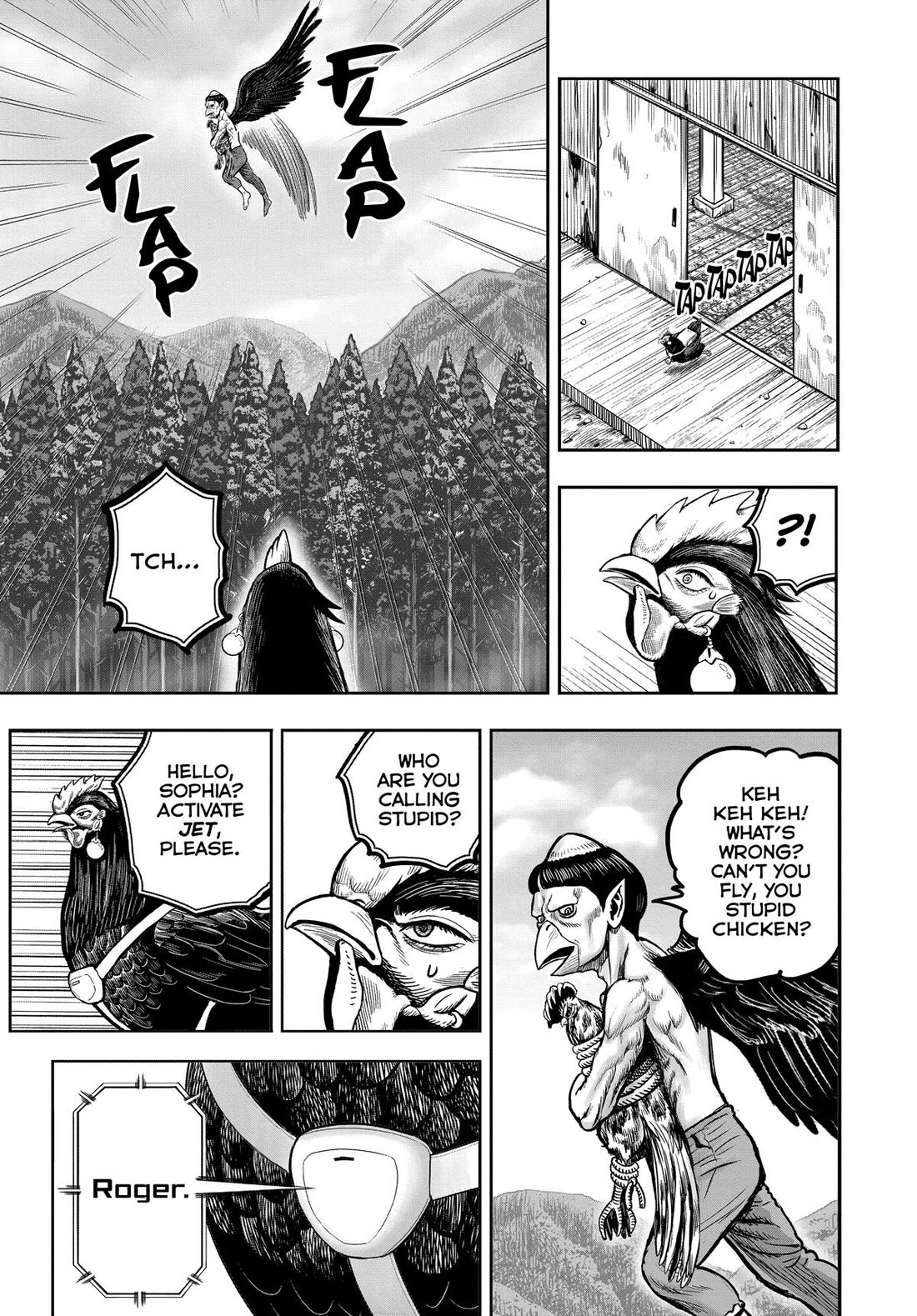 Rooster Fighter chapter 29 page 7
