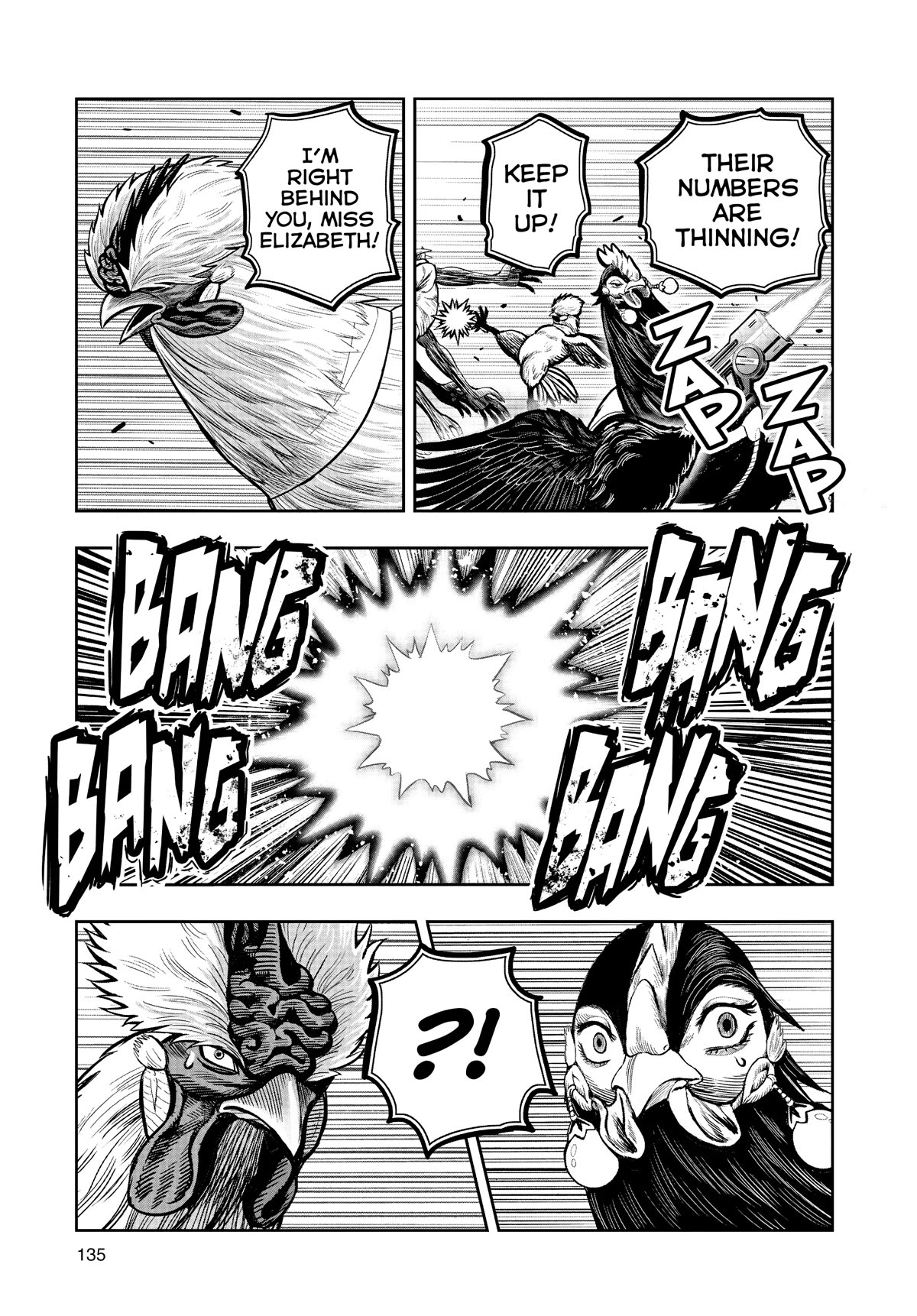 Rooster Fighter chapter 23 page 38