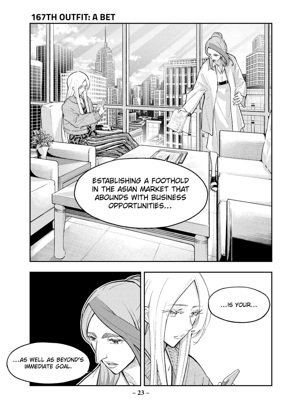 Runway de Waratte chapter 167 page 1