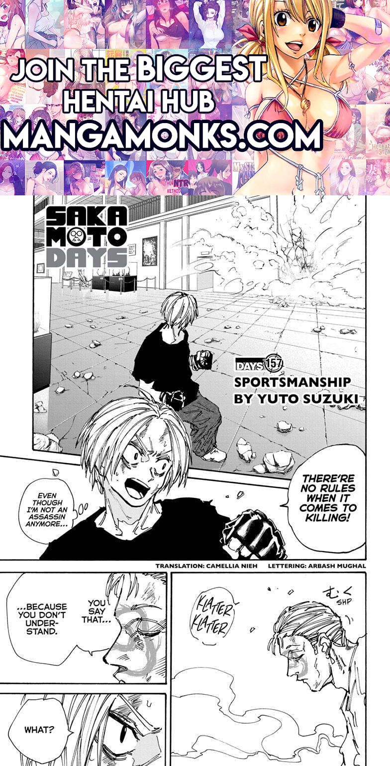 Sakamoto Days chapter 157 page 1