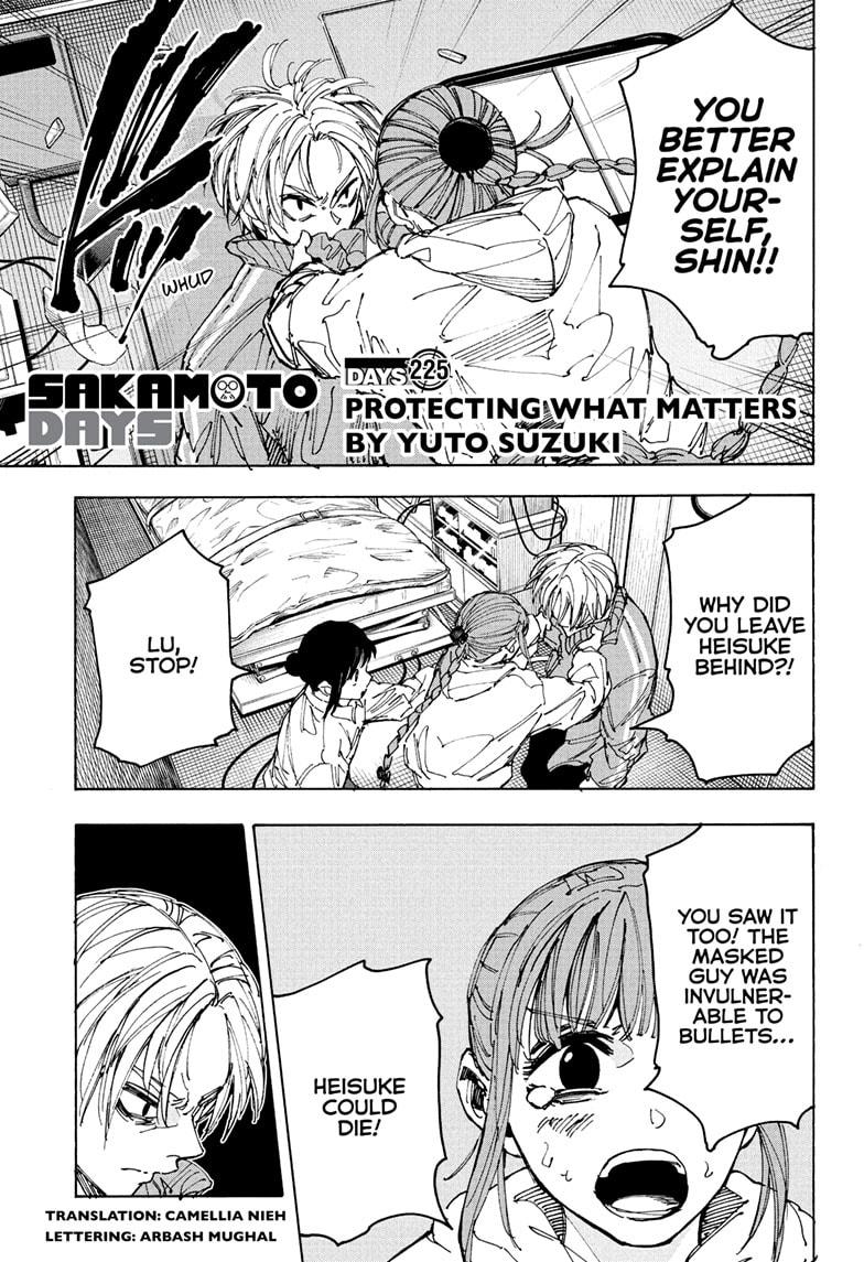 Sakamoto Days chapter 225 page 1