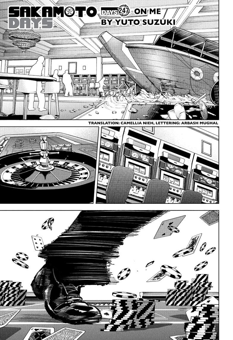 Sakamoto Days chapter 247 page 1