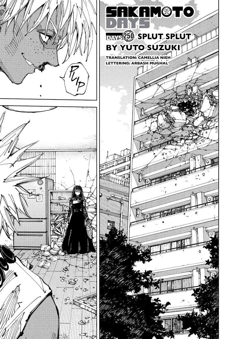 Sakamoto Days chapter 250 page 1