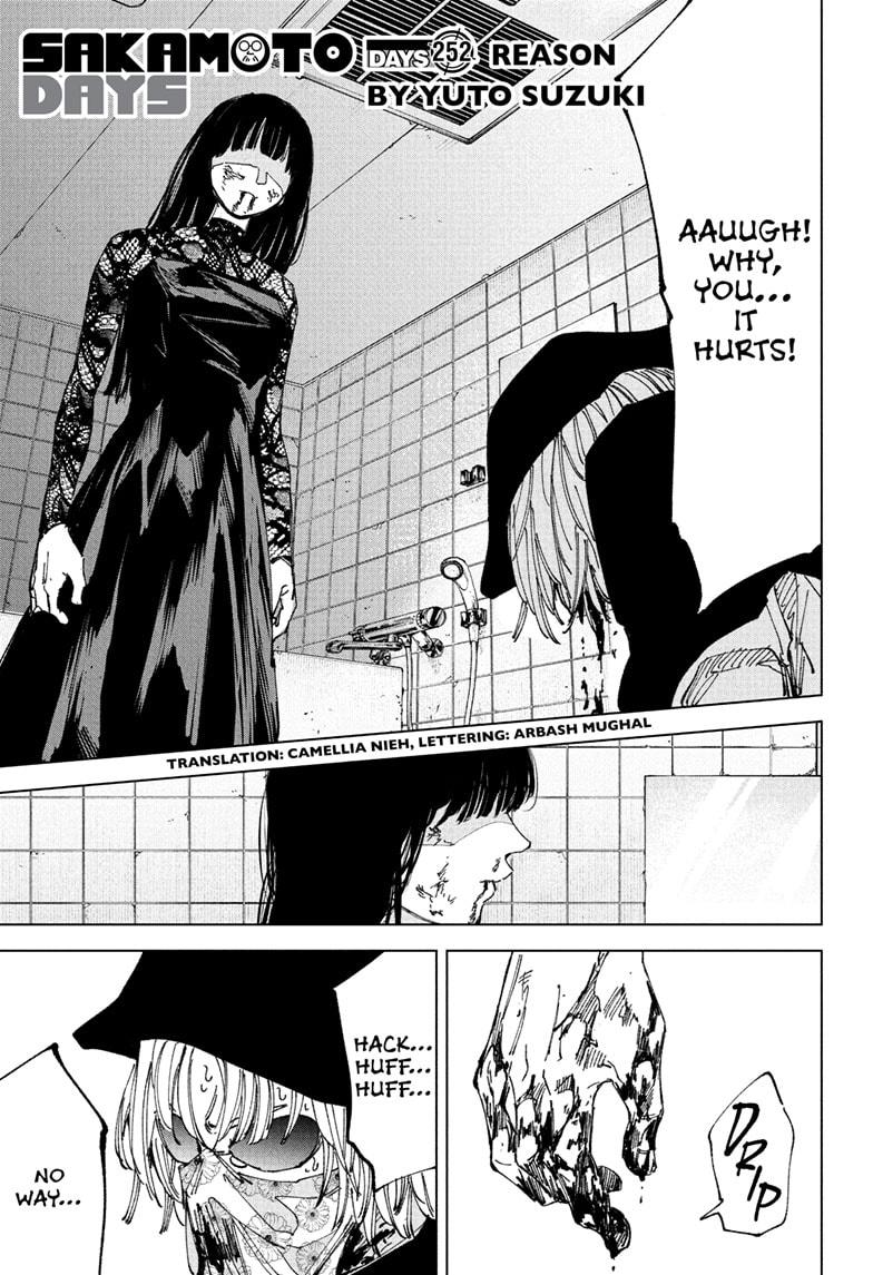 Sakamoto Days chapter 252 page 1