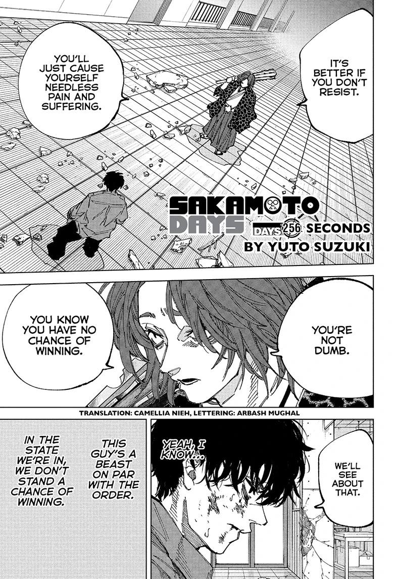 Sakamoto Days chapter 256 page 1