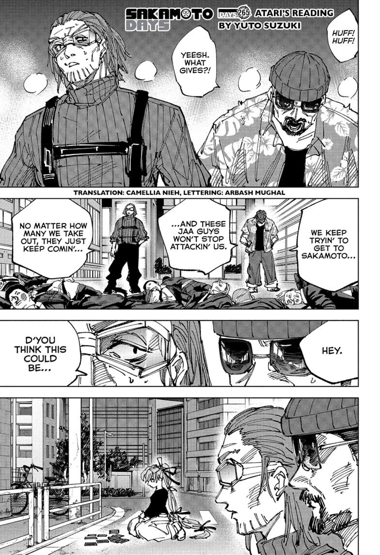 Sakamoto Days chapter 265 page 1