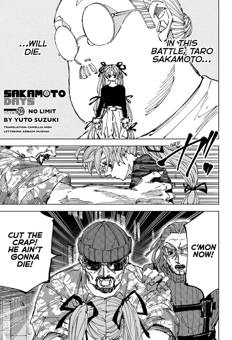 Sakamoto Days chapter 266 page 1
