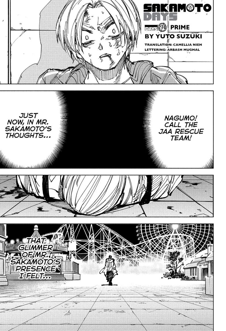 Sakamoto Days chapter 270 page 1