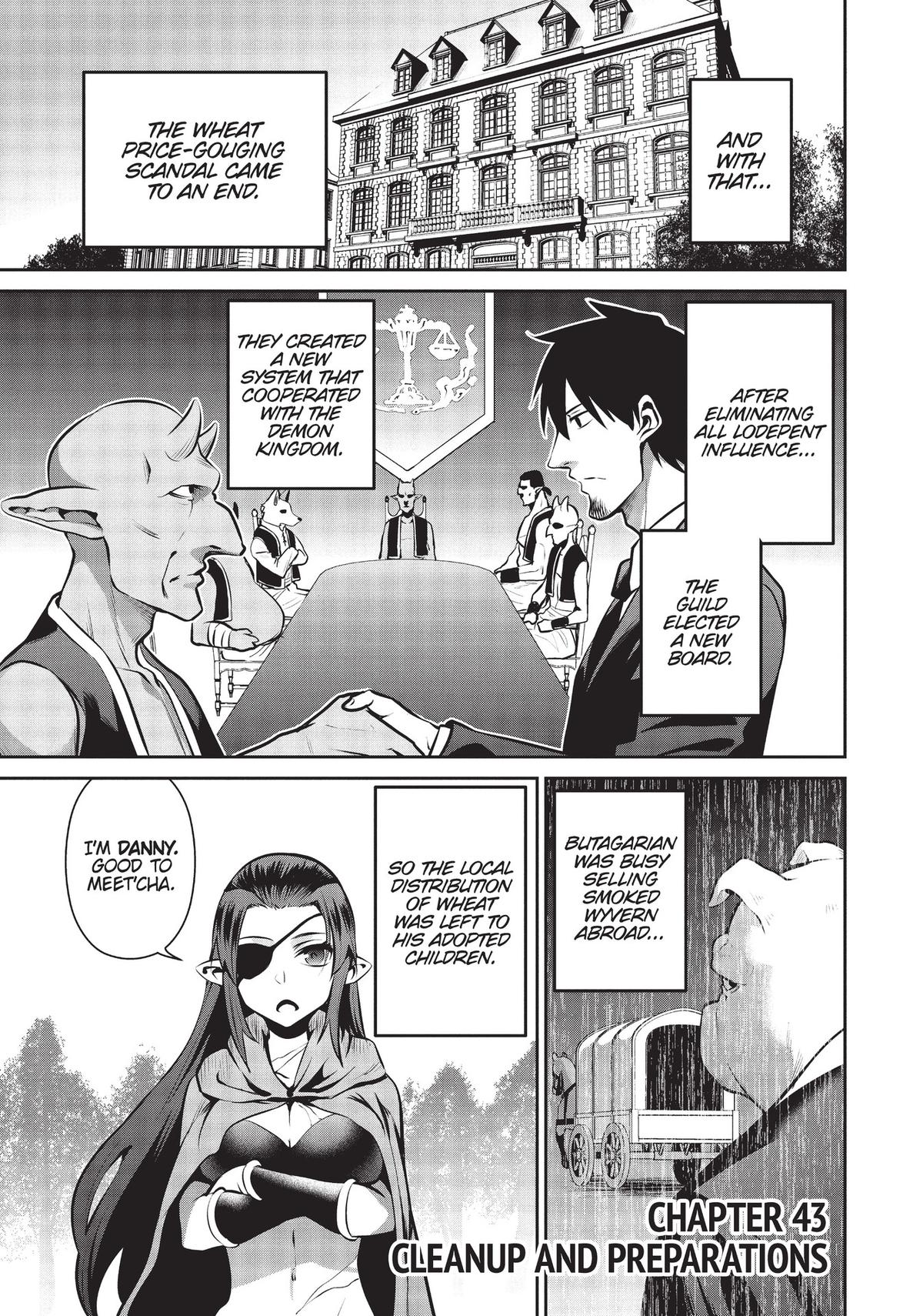 Salaryman ga Isekai ni Ittara Shitennou ni Natta Hanashi chapter 43 page 1