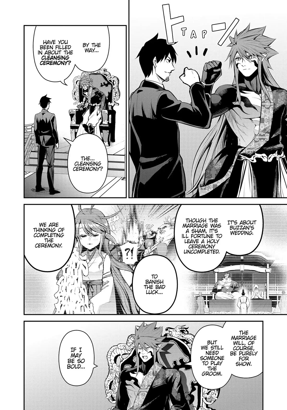 Salaryman ga Isekai ni Ittara Shitennou ni Natta Hanashi chapter 69 page 10