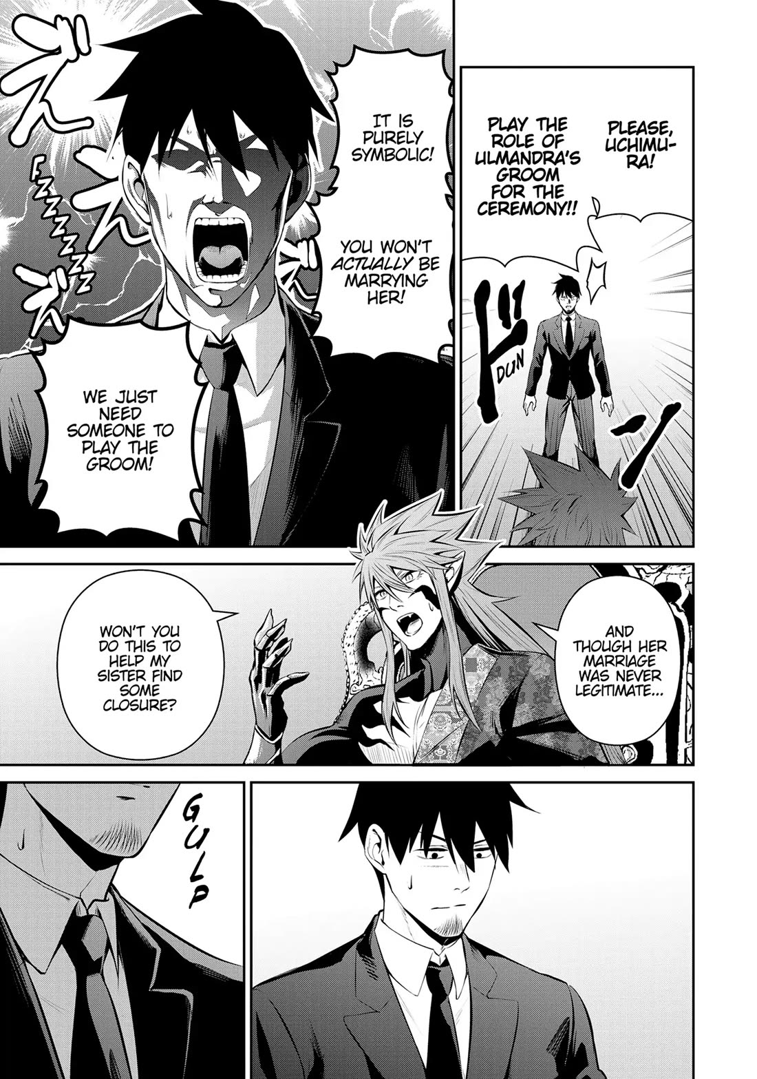 Salaryman ga Isekai ni Ittara Shitennou ni Natta Hanashi chapter 69 page 11