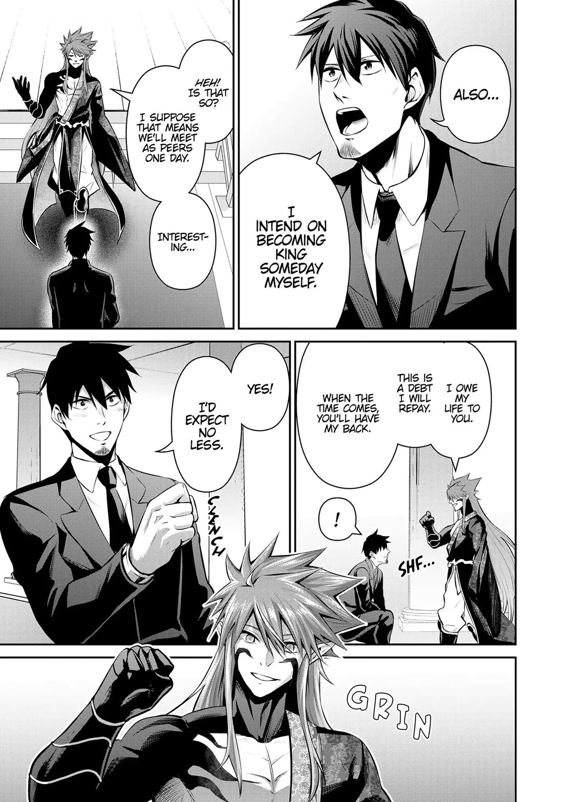 Salaryman ga Isekai ni Ittara Shitennou ni Natta Hanashi chapter 69 page 9