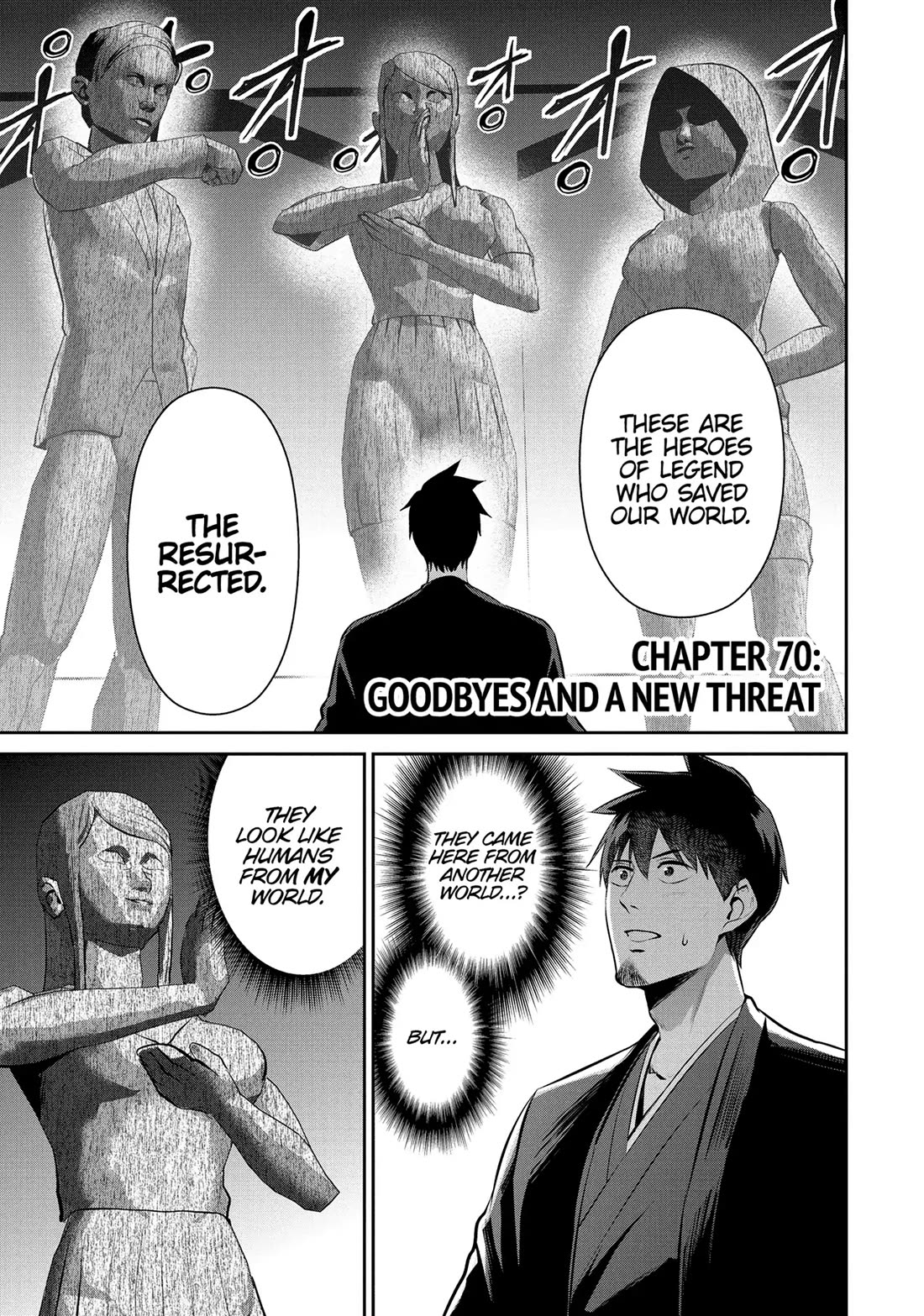 Salaryman ga Isekai ni Ittara Shitennou ni Natta Hanashi chapter 70 page 1