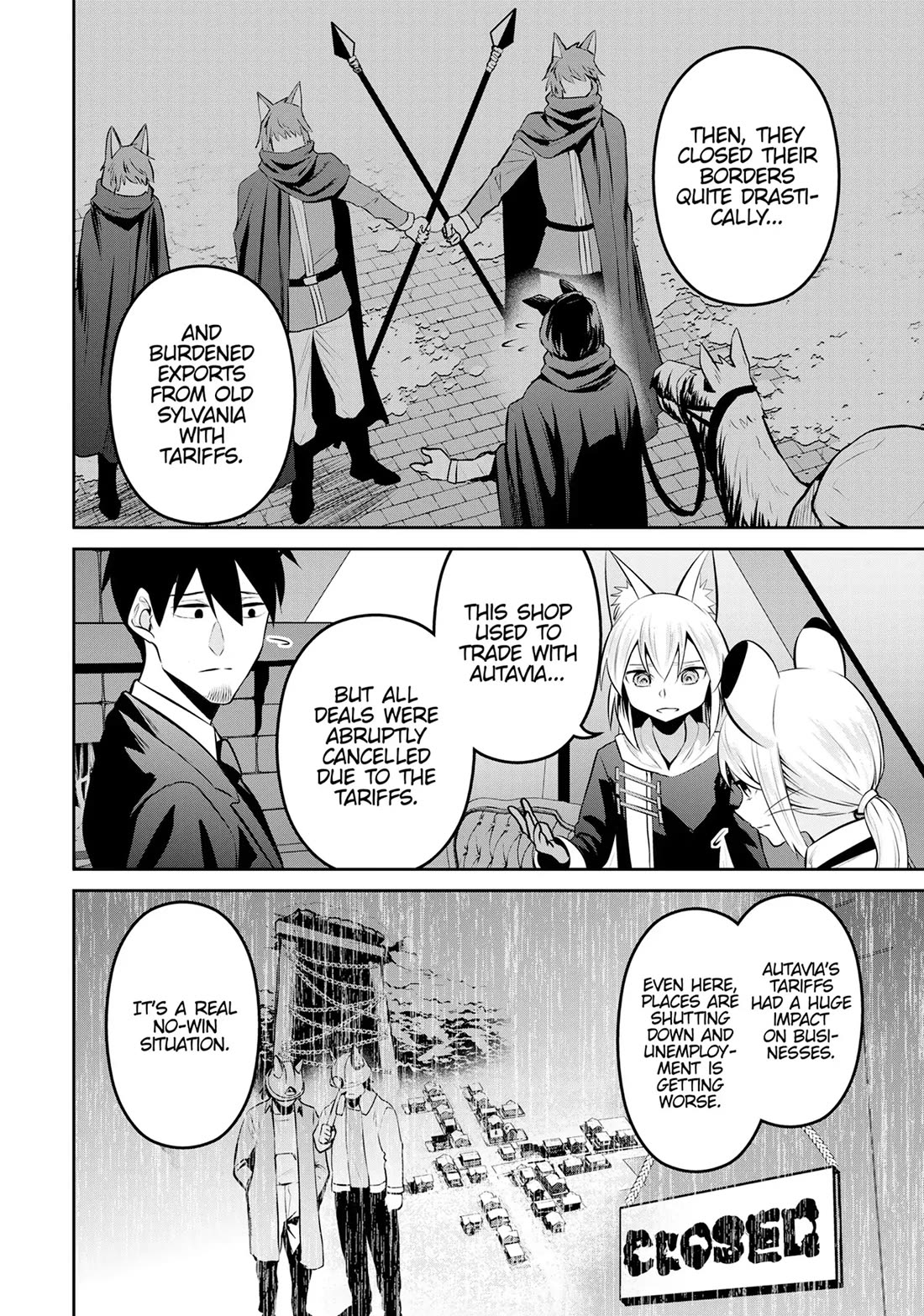 Salaryman ga Isekai ni Ittara Shitennou ni Natta Hanashi chapter 79 page 14
