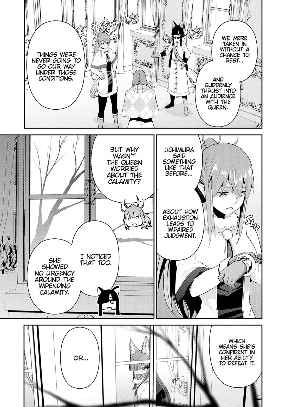 Salaryman ga Isekai ni Ittara Shitennou ni Natta Hanashi chapter 80 page 15