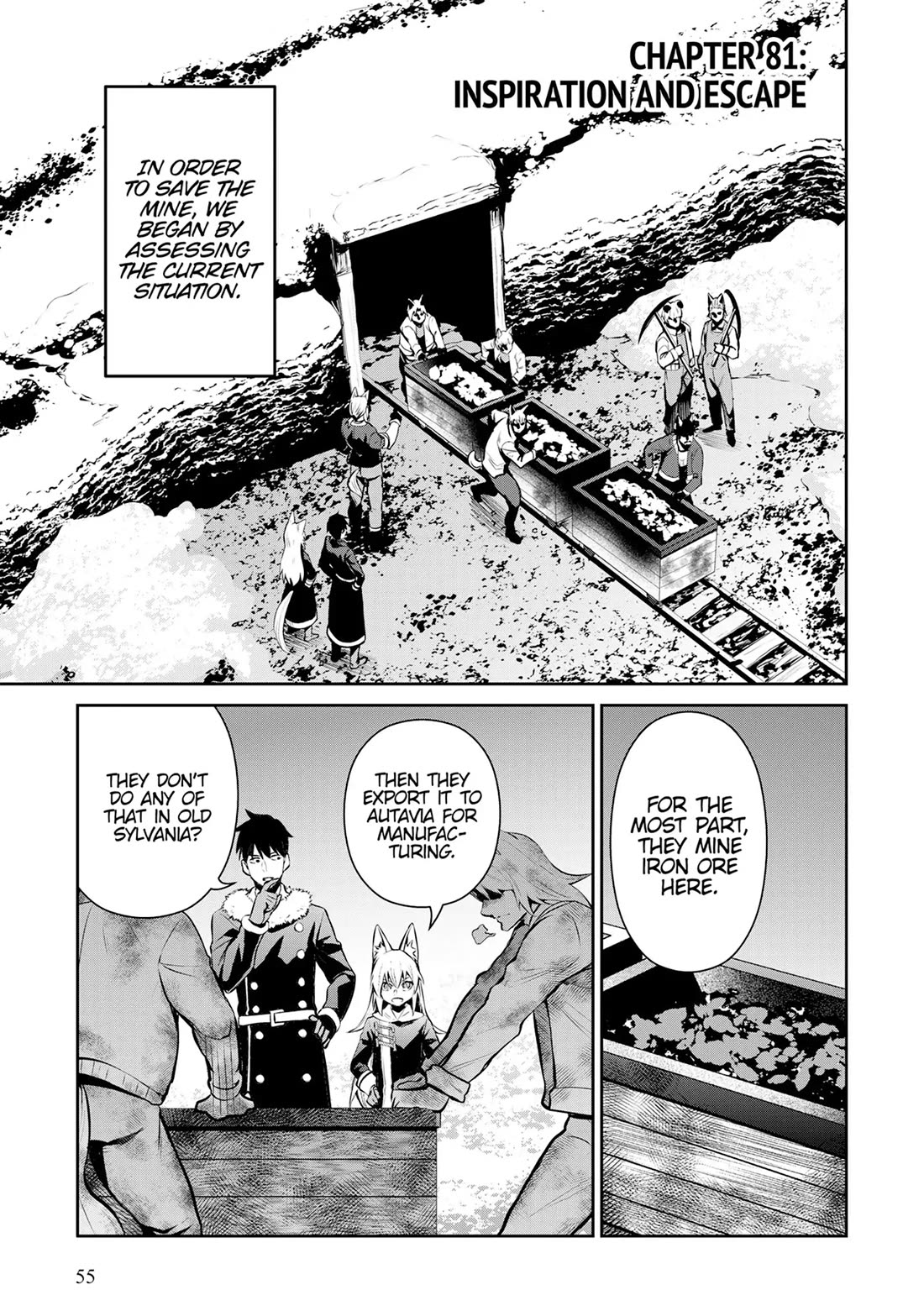 Salaryman ga Isekai ni Ittara Shitennou ni Natta Hanashi chapter 81 page 1