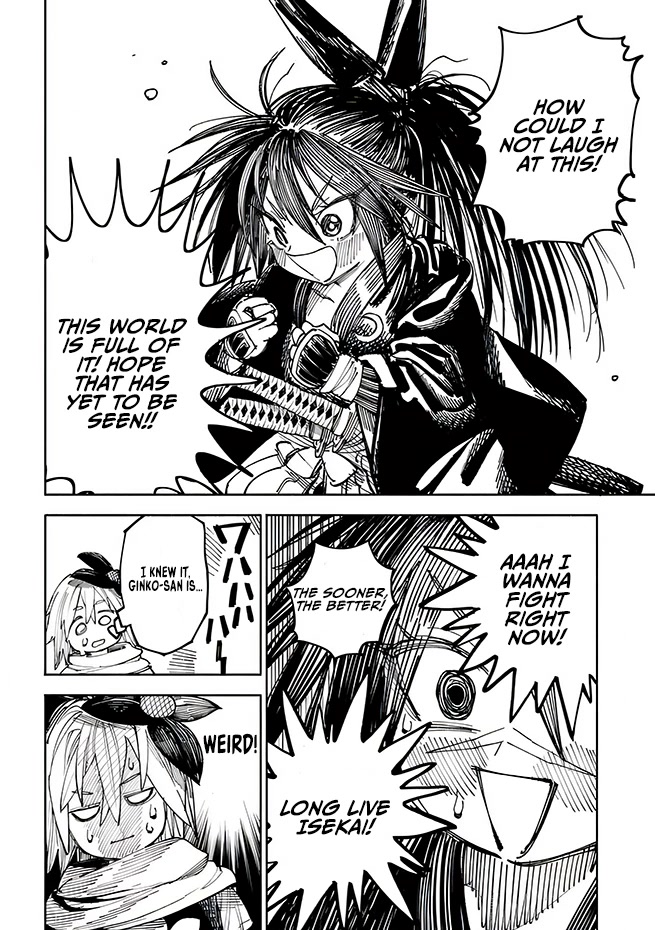 Samurai in Another World chapter 3 page 35