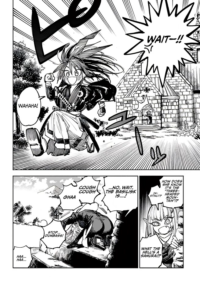 Samurai in Another World chapter 4 page 40