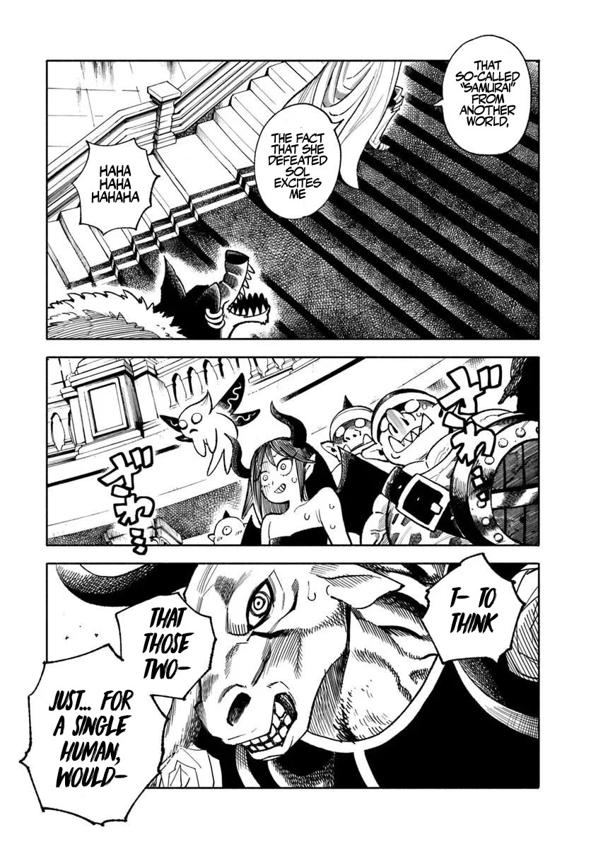 Samurai in Another World chapter 42 page 45