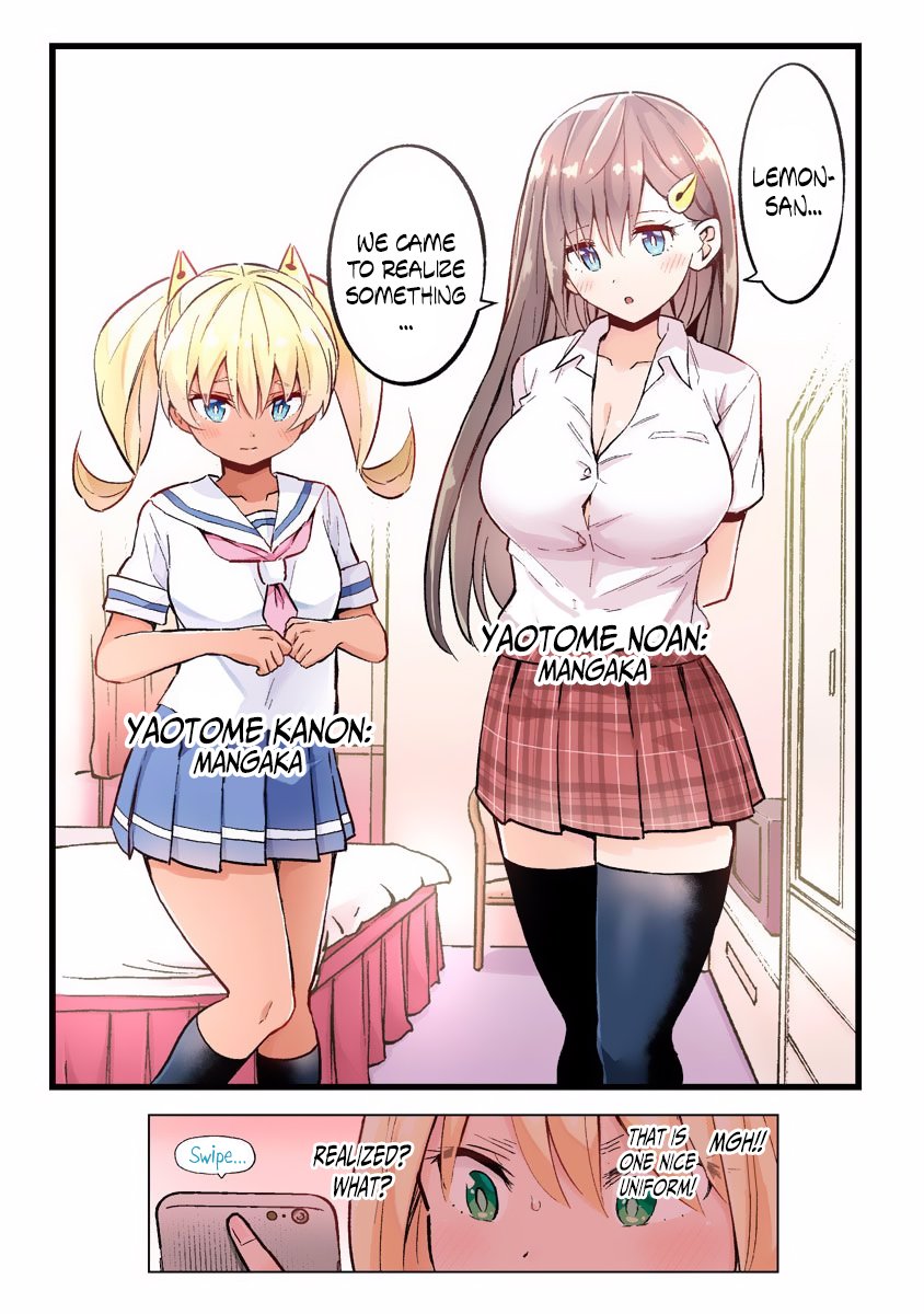 Saotome Shimai wa Manga no Tame nara!? chapter 27.5 page 13