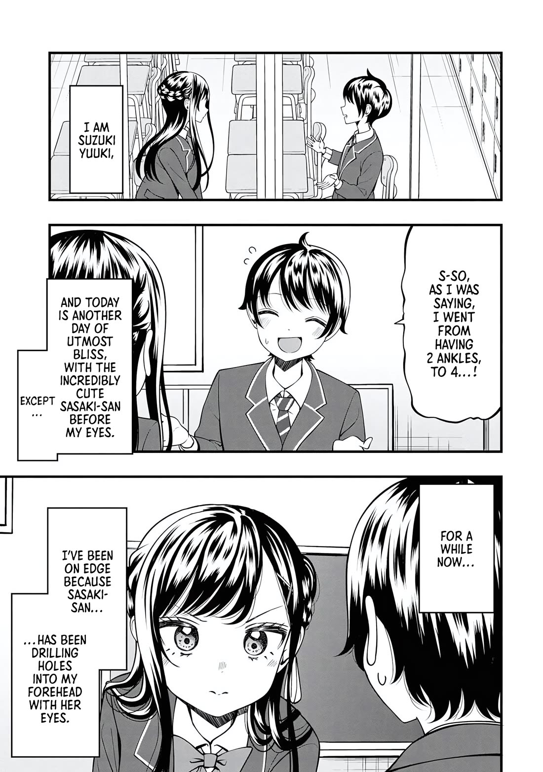 Sasaki-san Is Just a Little Bit Amazing. chapter 21 page 1