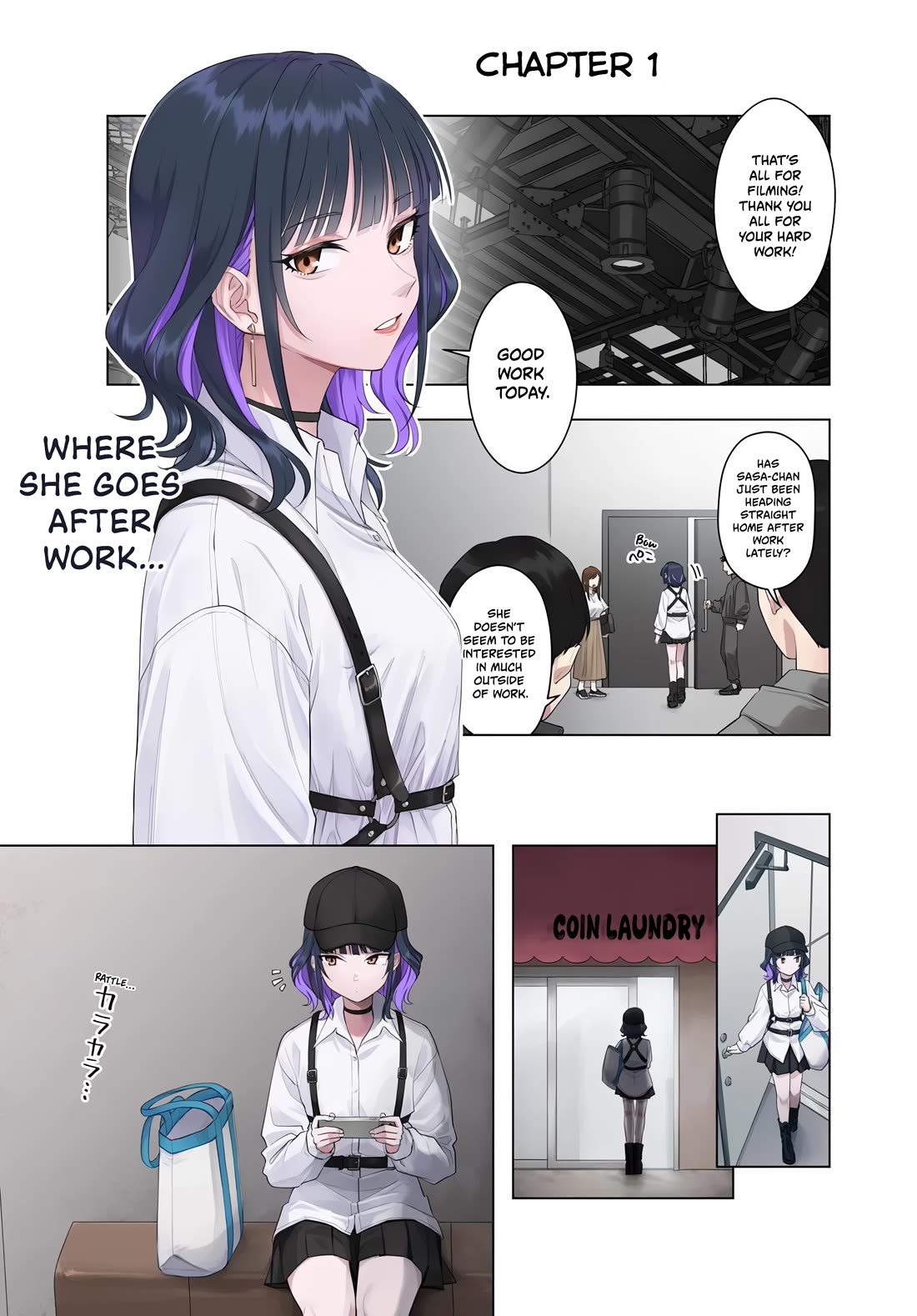 See you at the Laundromat tonight chapter 1 page 1