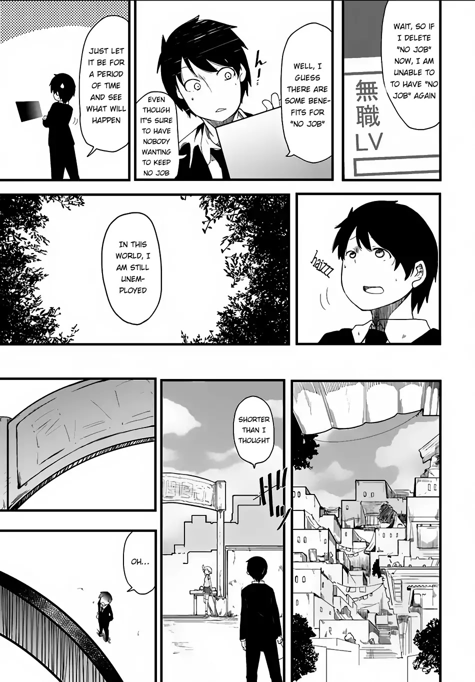 Seichou Cheat de Nandemo Dekiru you ni Natta ga, Mushoku dake wa Yamerarenai you desu chapter 1 page 27