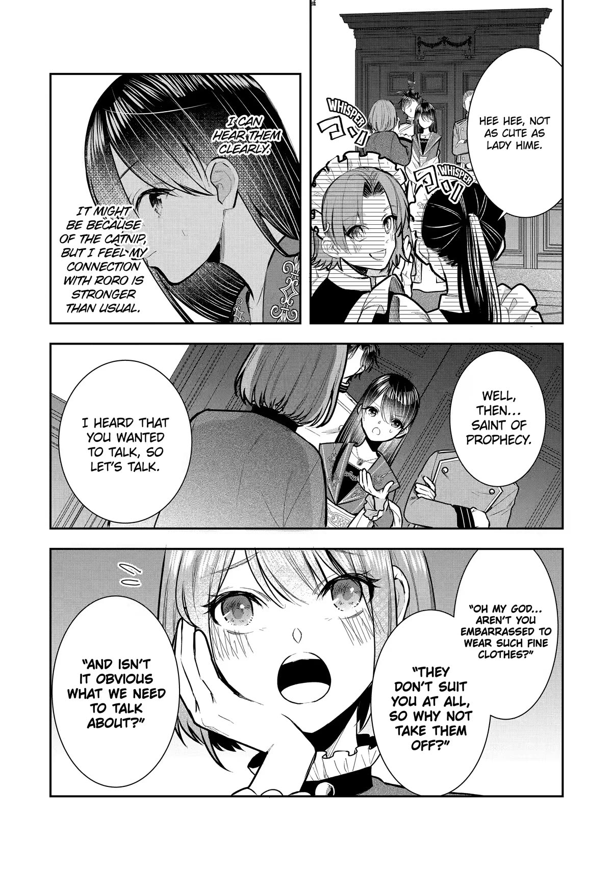 Seijo no Hazu ga, Douyara Nottoraremashita chapter 12 page 5