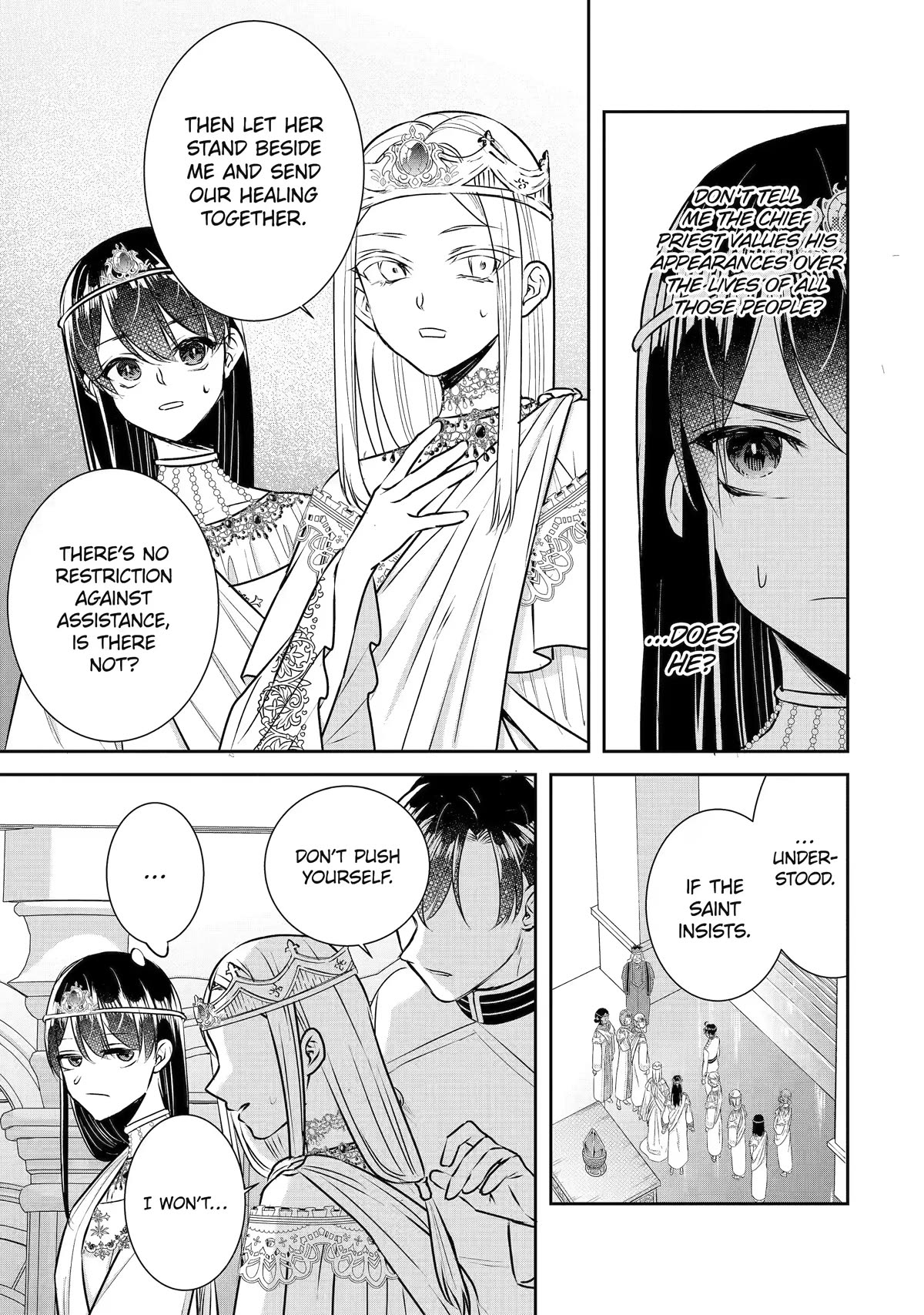 Seijo no Hazu ga, Douyara Nottoraremashita chapter 21 page 23