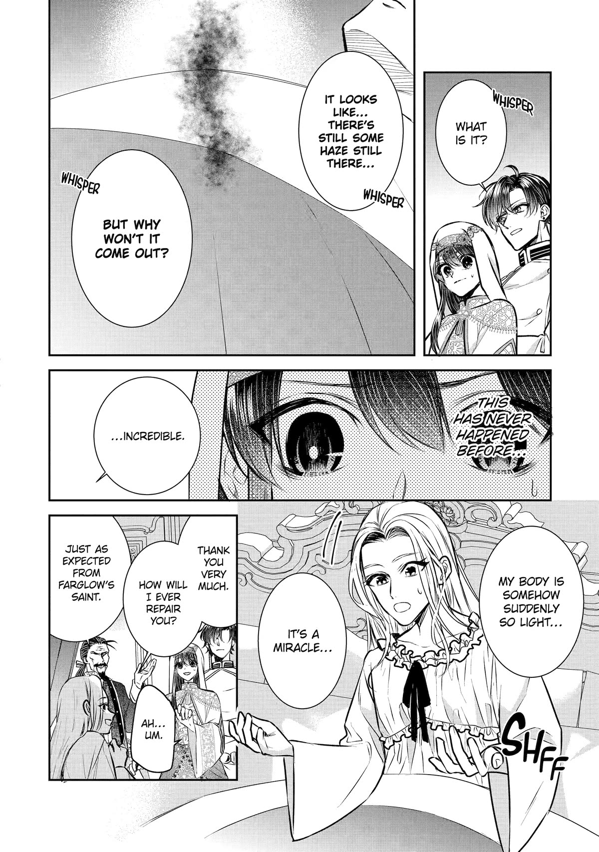 Seijo no Hazu ga, Douyara Nottoraremashita chapter 29 page 34