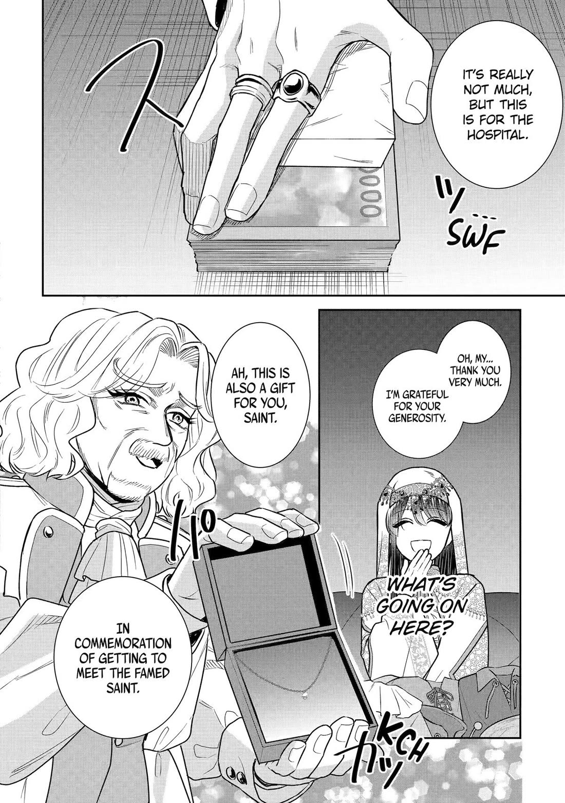 Seijo no Hazu ga, Douyara Nottoraremashita chapter 55 page 32