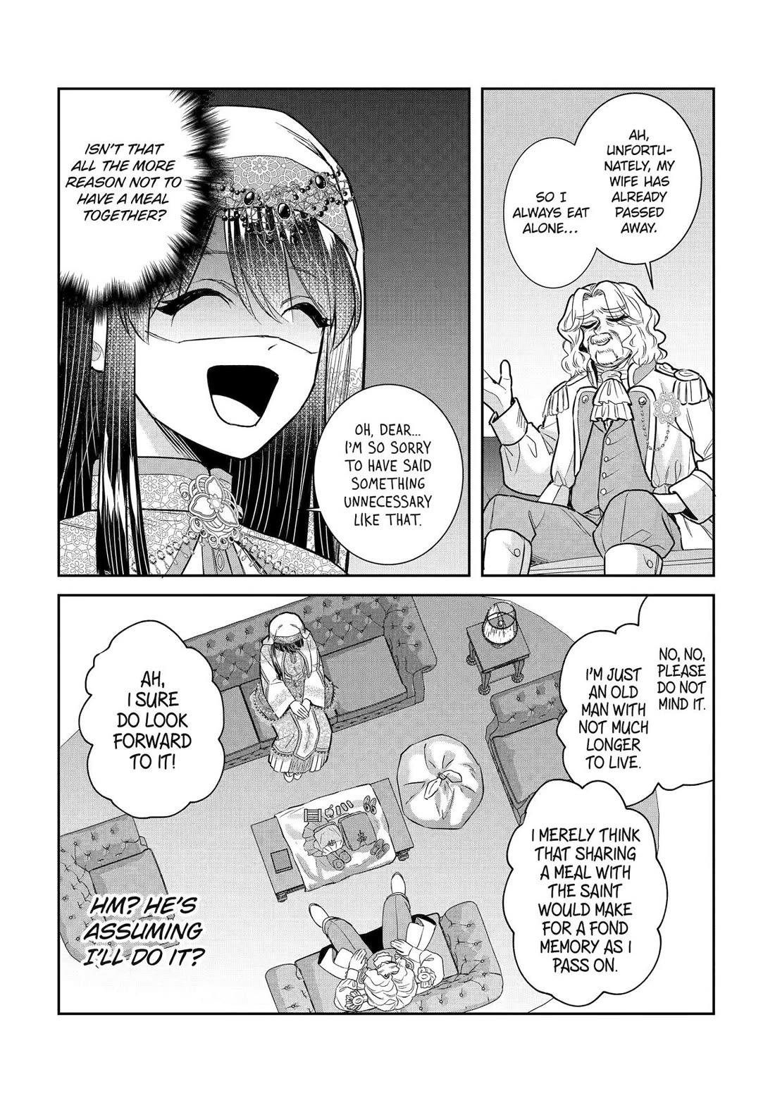 Seijo no Hazu ga, Douyara Nottoraremashita chapter 55 page 34