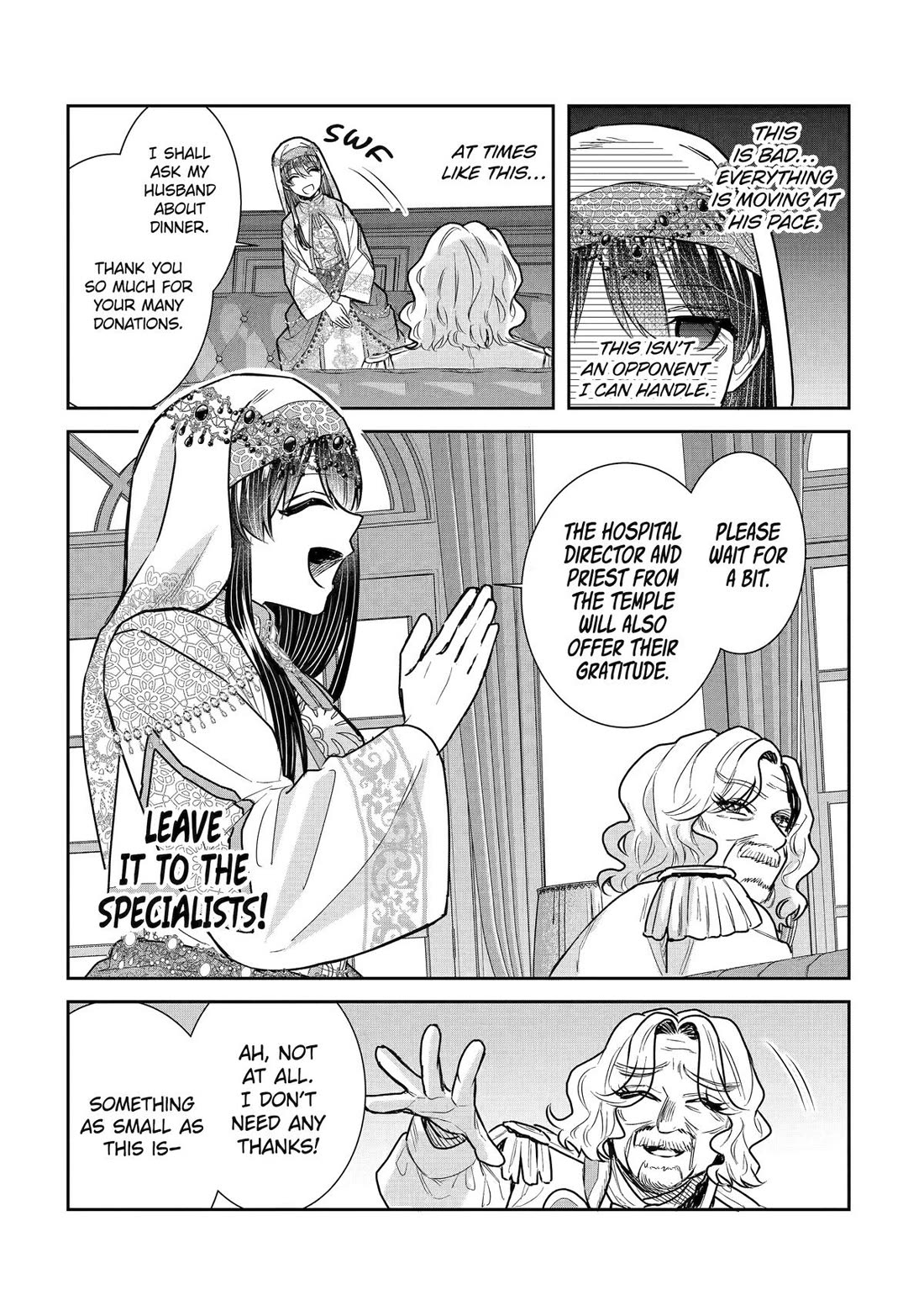 Seijo no Hazu ga, Douyara Nottoraremashita chapter 55 page 35