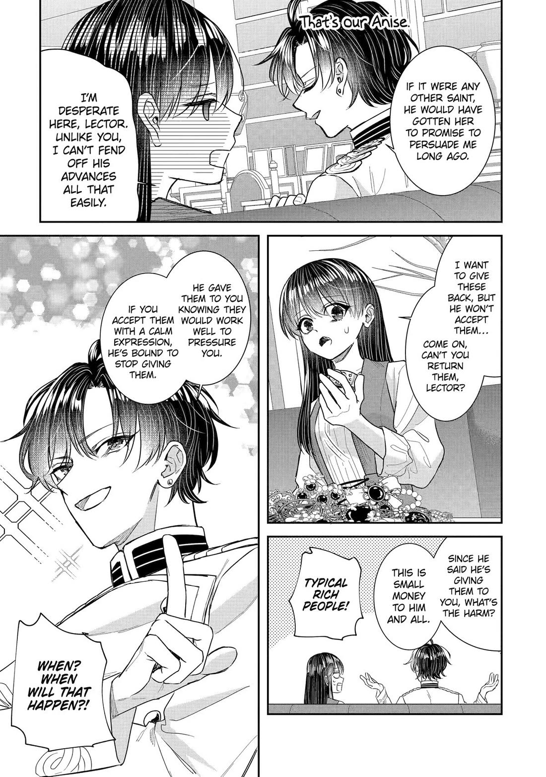 Seijo no Hazu ga, Douyara Nottoraremashita chapter 56 page 5