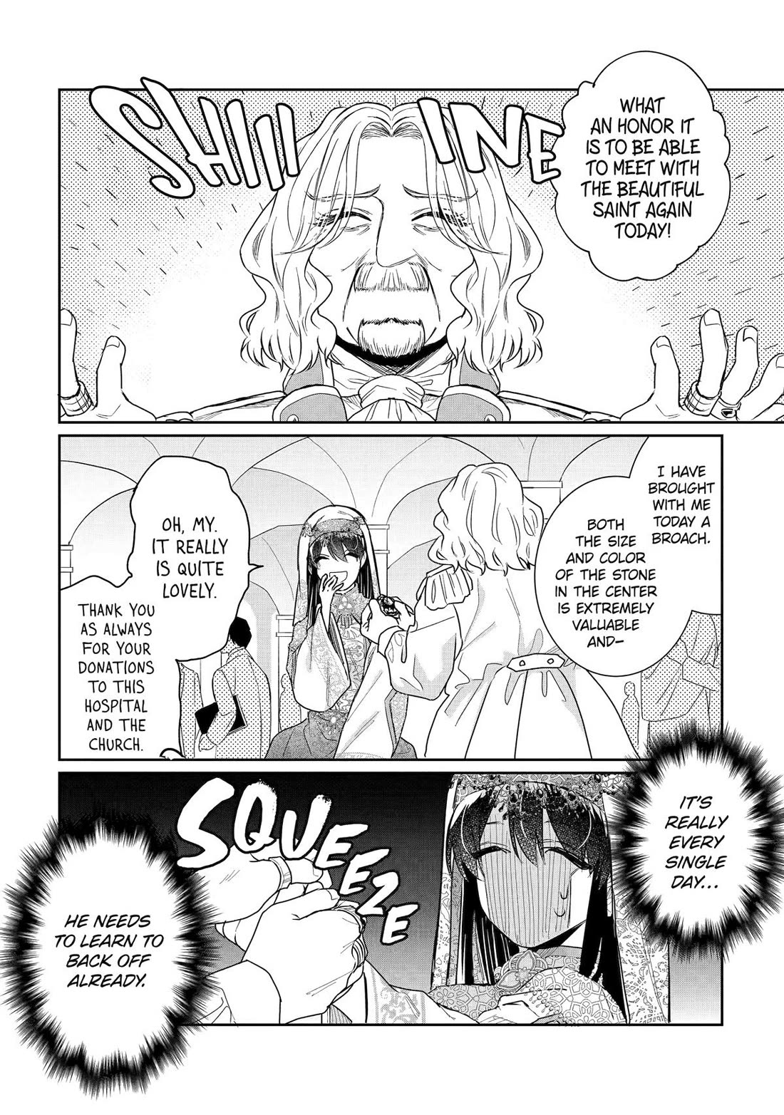 Seijo no Hazu ga, Douyara Nottoraremashita chapter 56 page 8