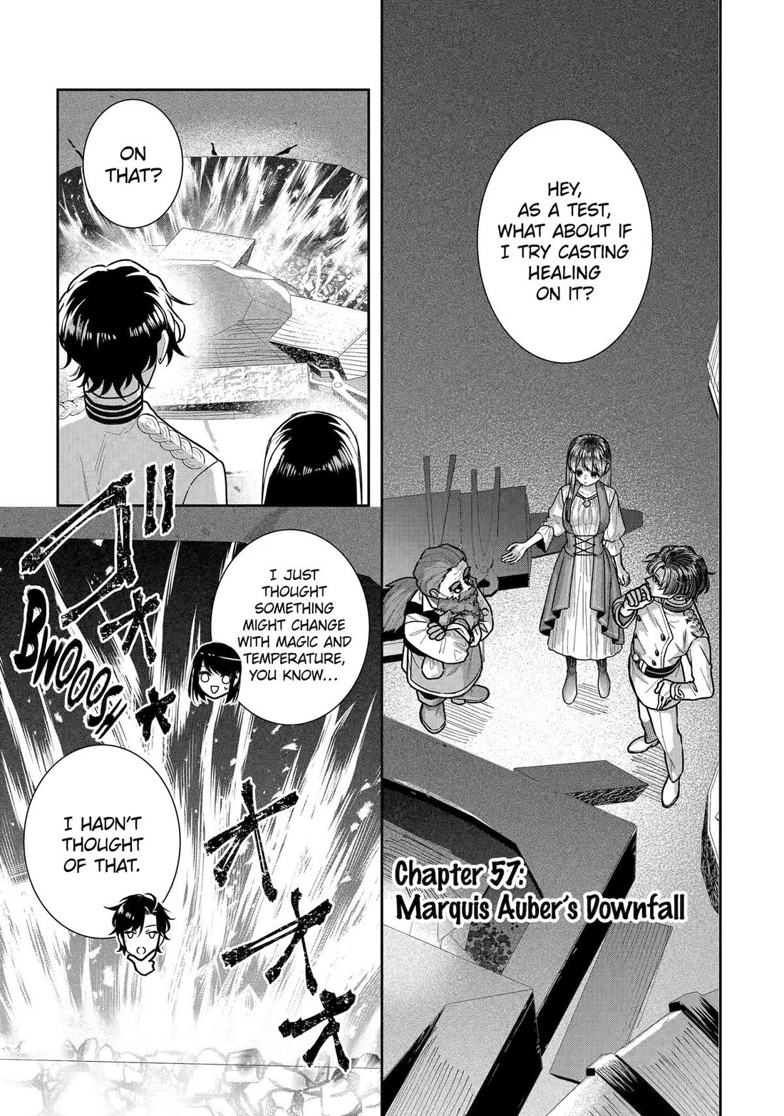 Seijo no Hazu ga, Douyara Nottoraremashita chapter 57 page 1