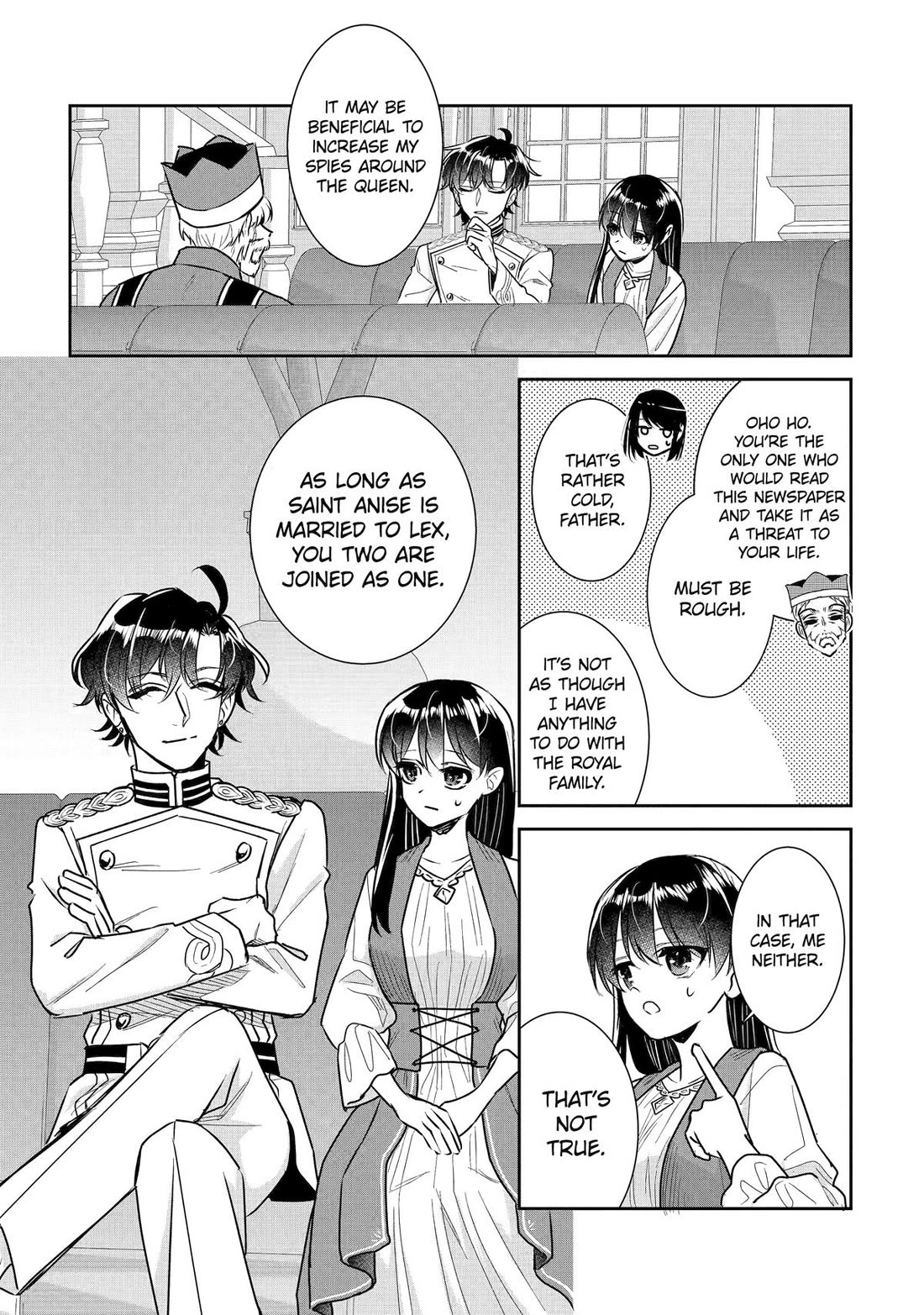 Seijo no Hazu ga, Douyara Nottoraremashita chapter 57 page 22