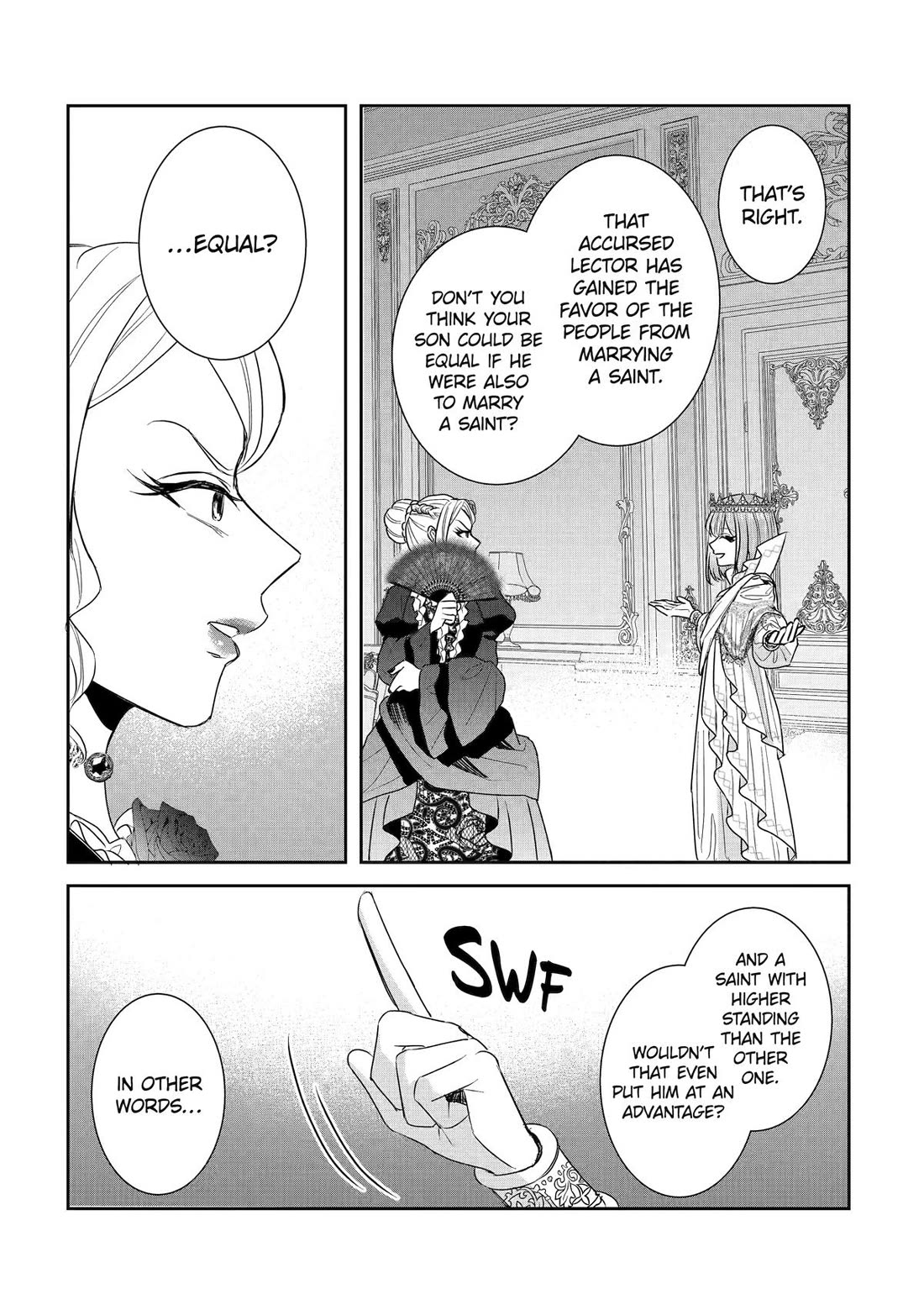 Seijo no Hazu ga, Douyara Nottoraremashita chapter 57 page 33