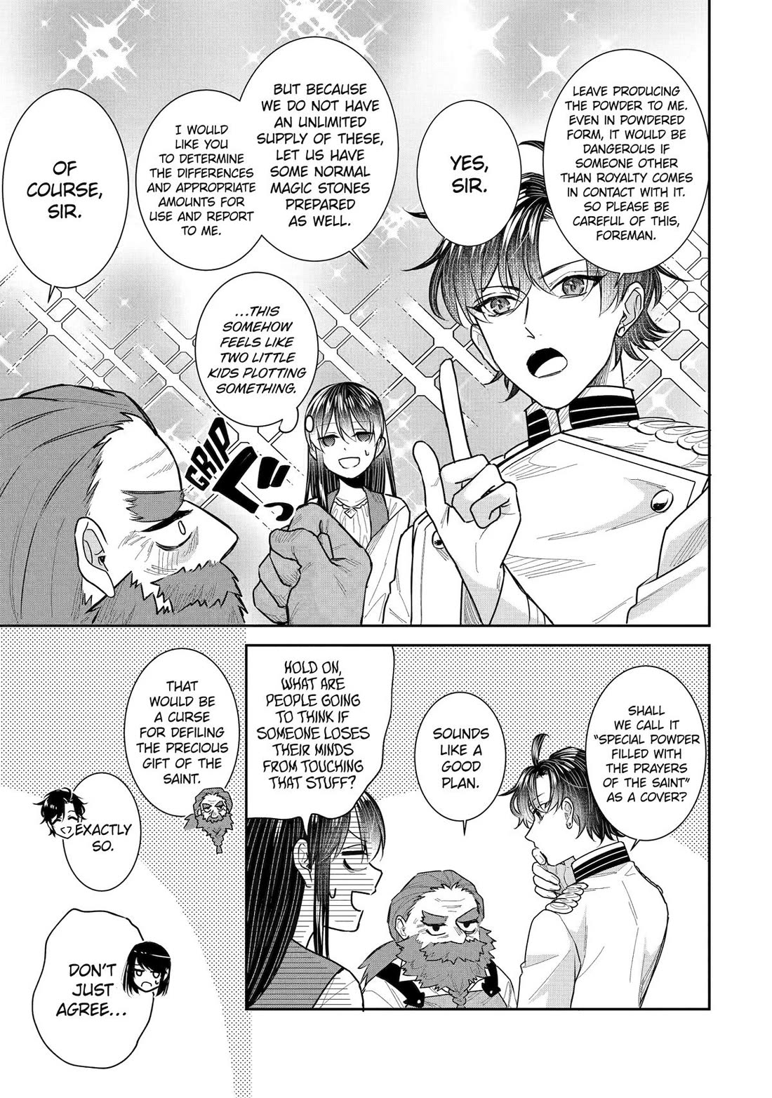 Seijo no Hazu ga, Douyara Nottoraremashita chapter 57 page 9